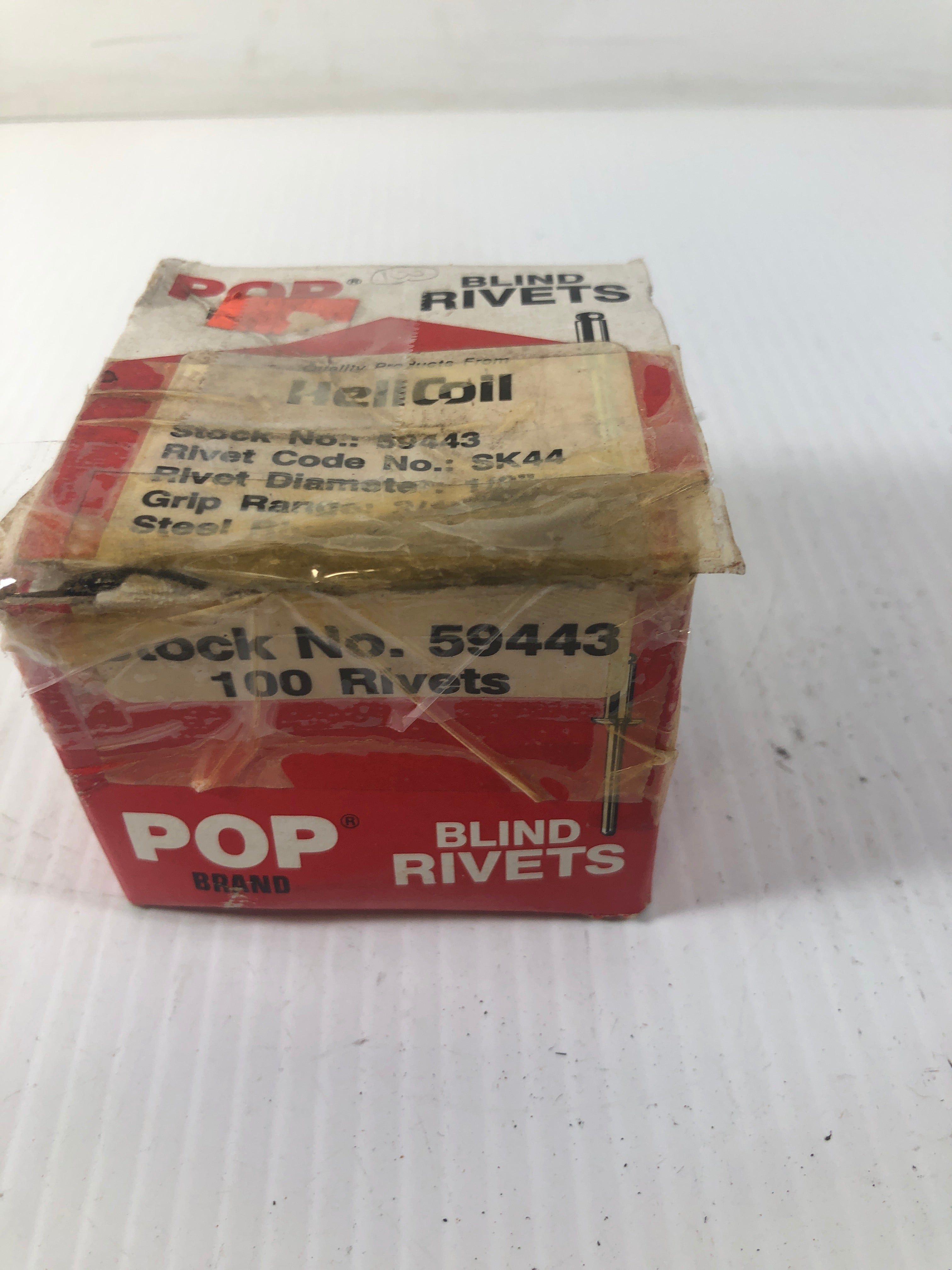 Pop Blind Rivets 59443 100 Rivets