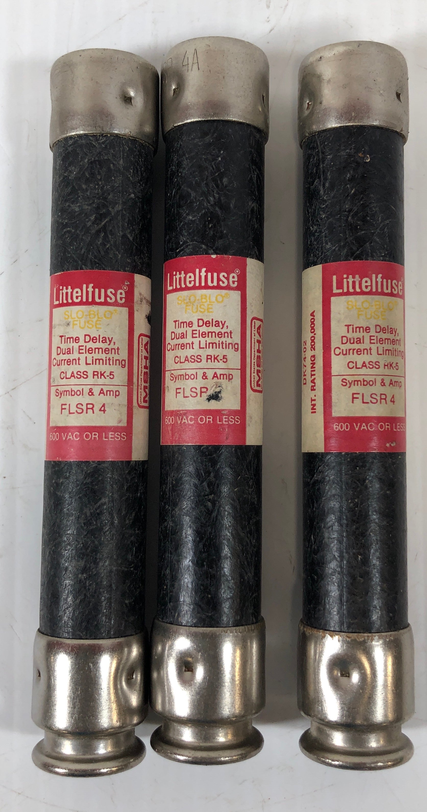 Littelfuse FLSR4 Fuse - Lot of 3