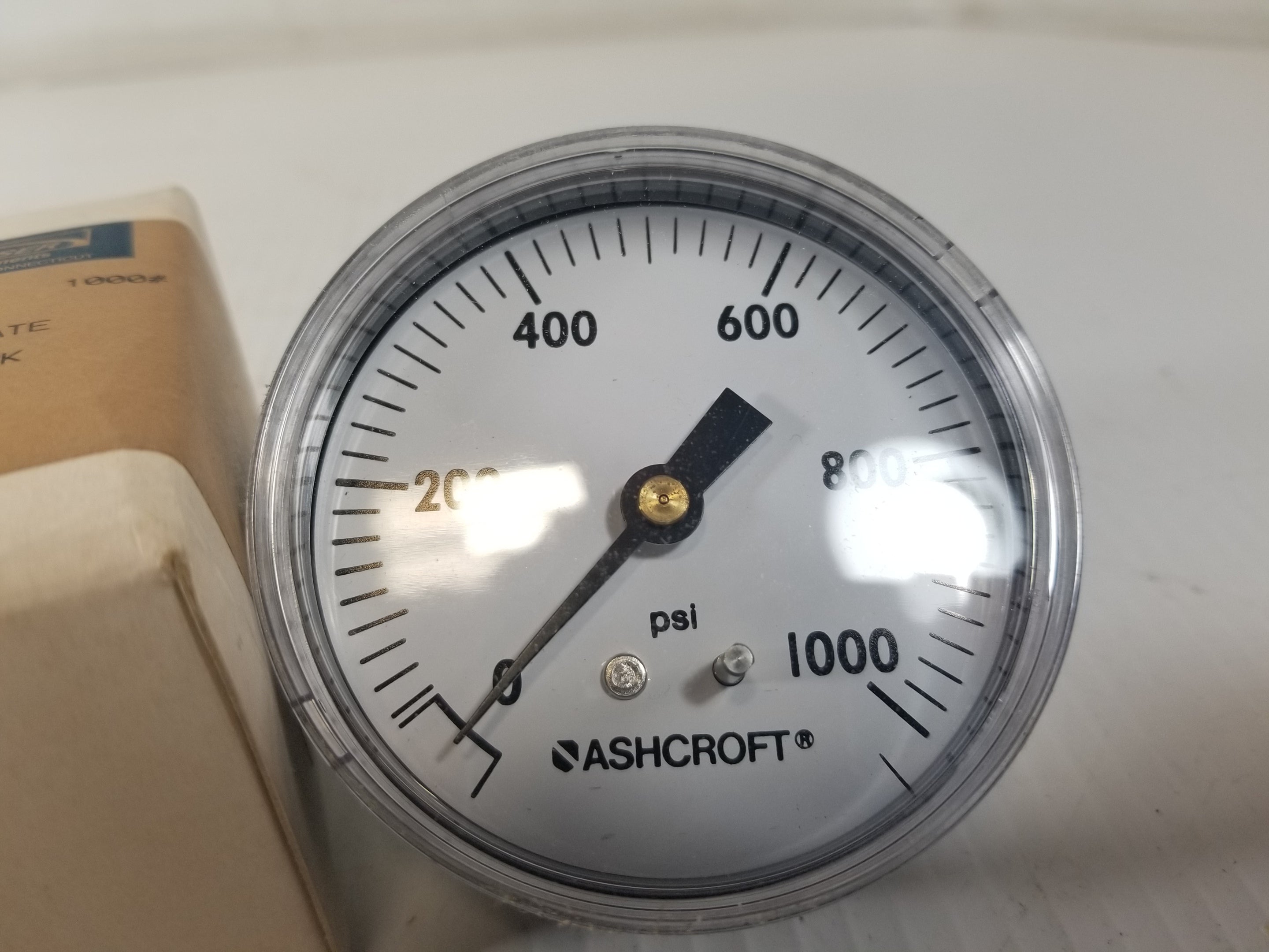 Ashcroft 25W1005 Pressure Gauge 1000PSI