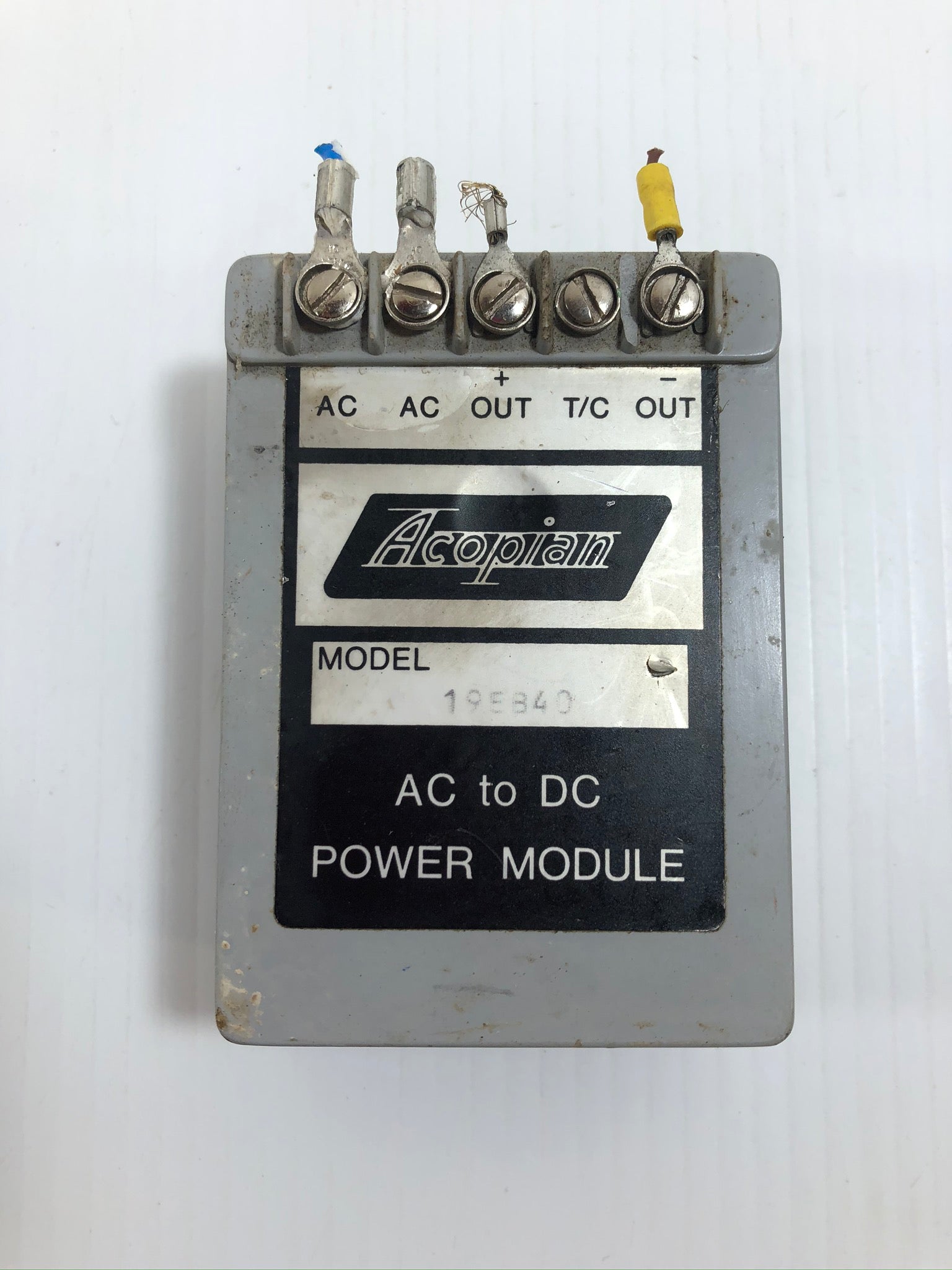 Acopian AC to DC Power Module 19EB40