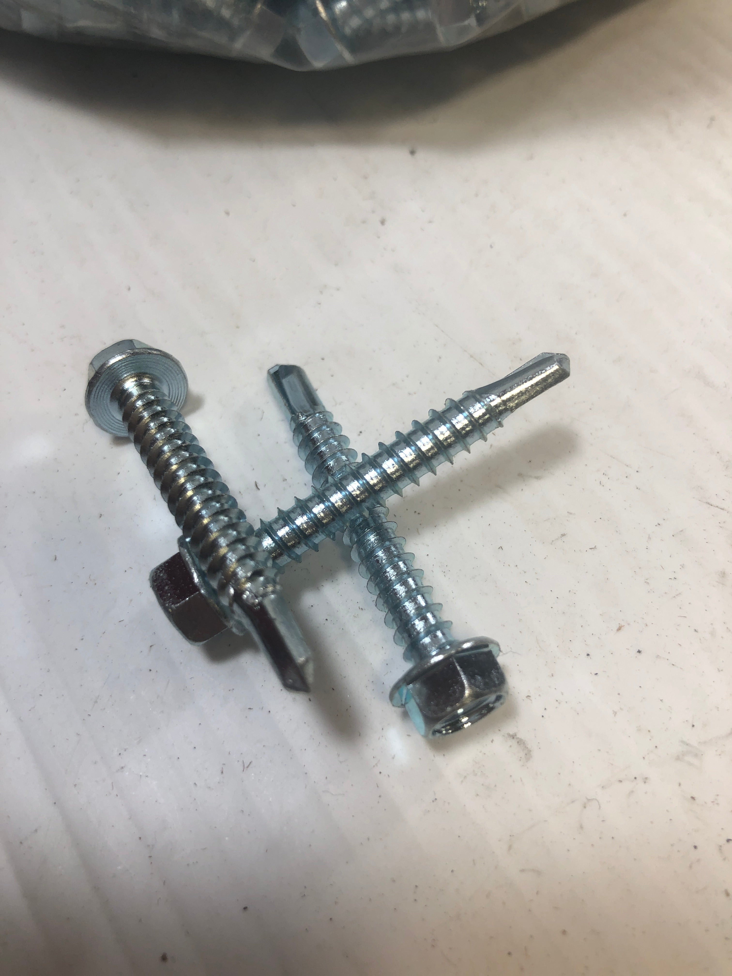 Stainless Steel Socket Head Cap Screws #12 Self Drilling 5314301 - Lot of 24