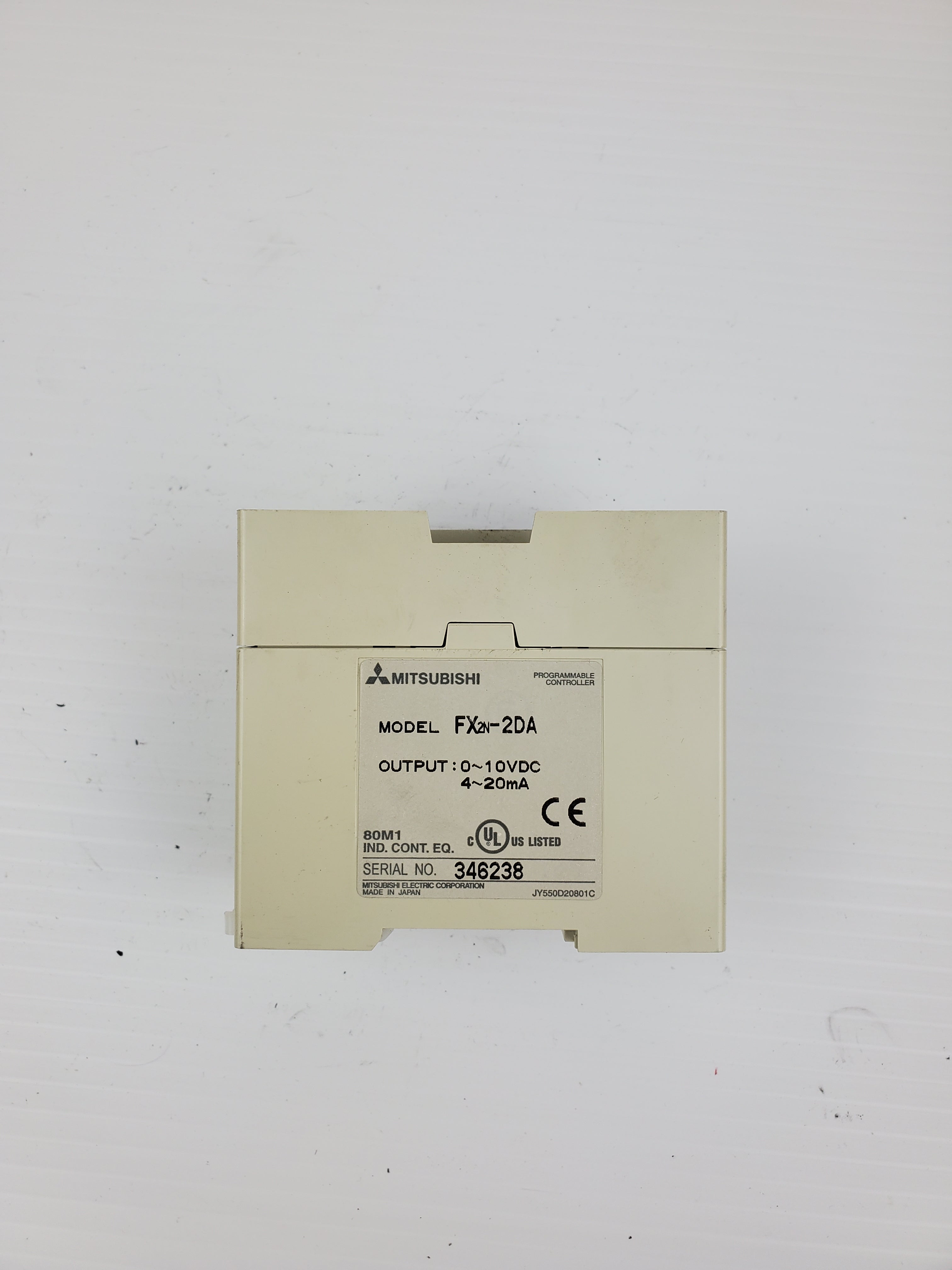 Mitsubishi FX2N-2DA Programmable Controller - Output Module