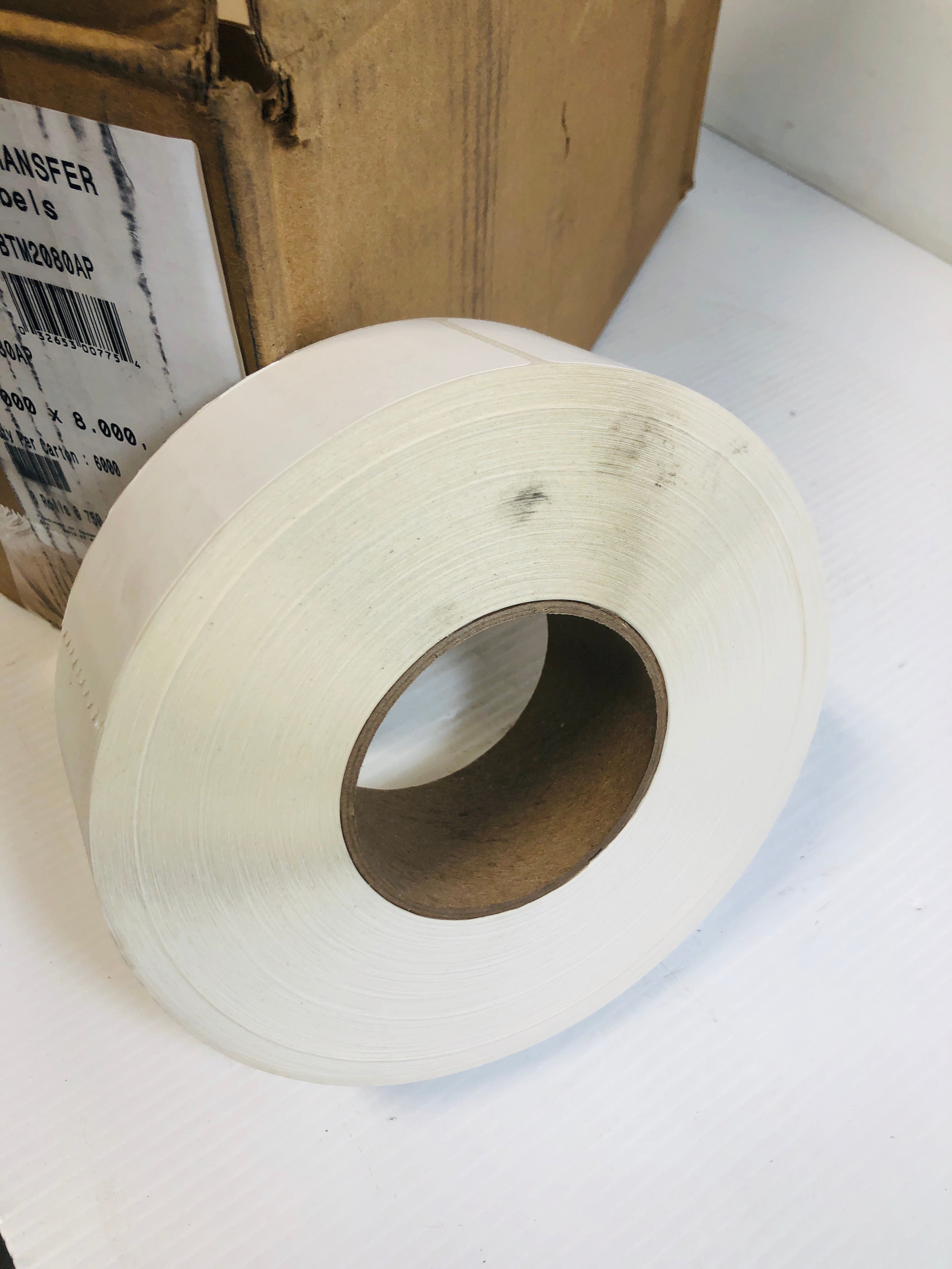 6000 Thermal Transfer Labels 8 Rolls 70P*BTM2080AP 2" x 8" - 750 Labels Per Roll