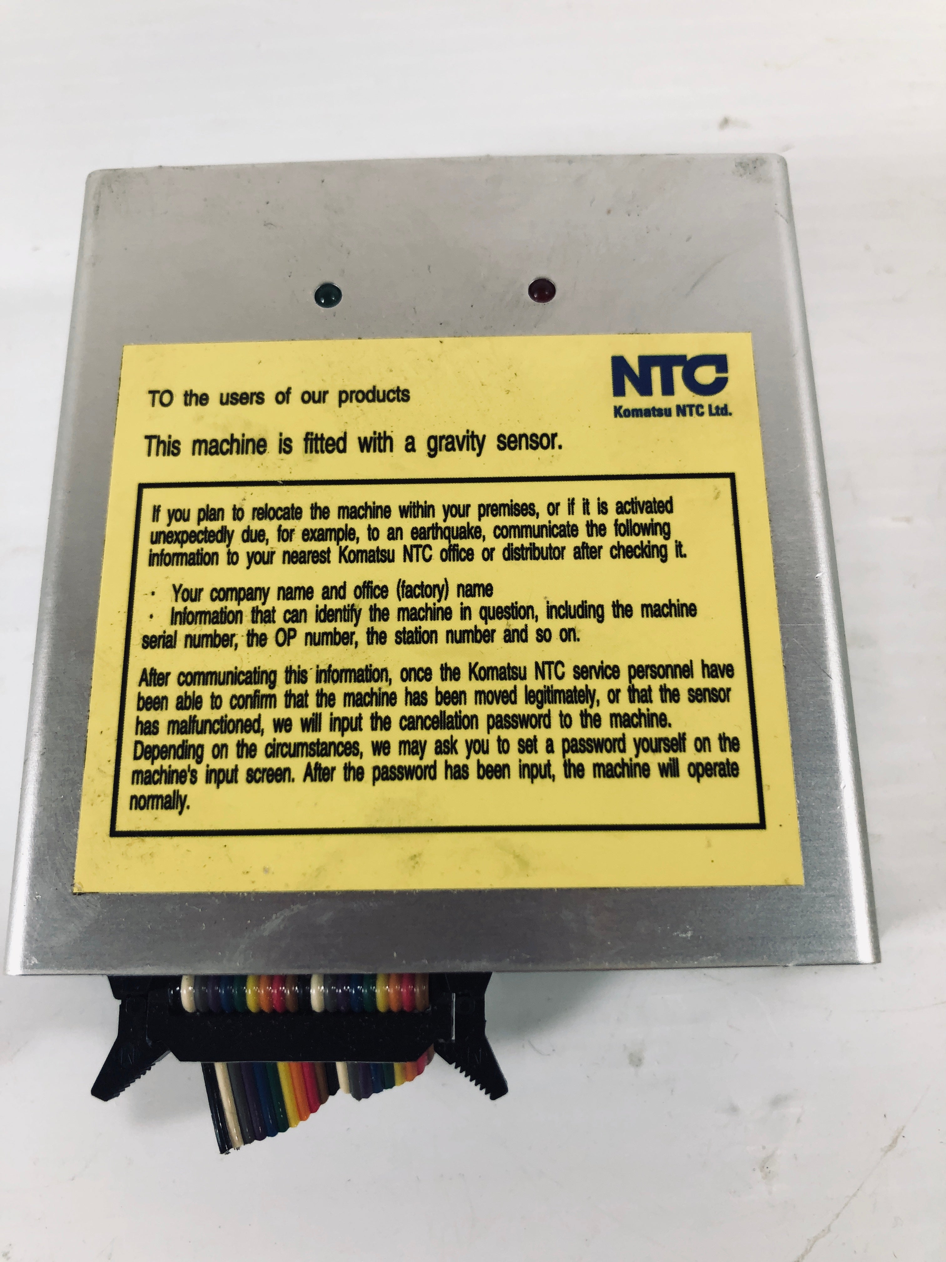Komatsu NTC NBS-200D-011 Control Board 10NA0103