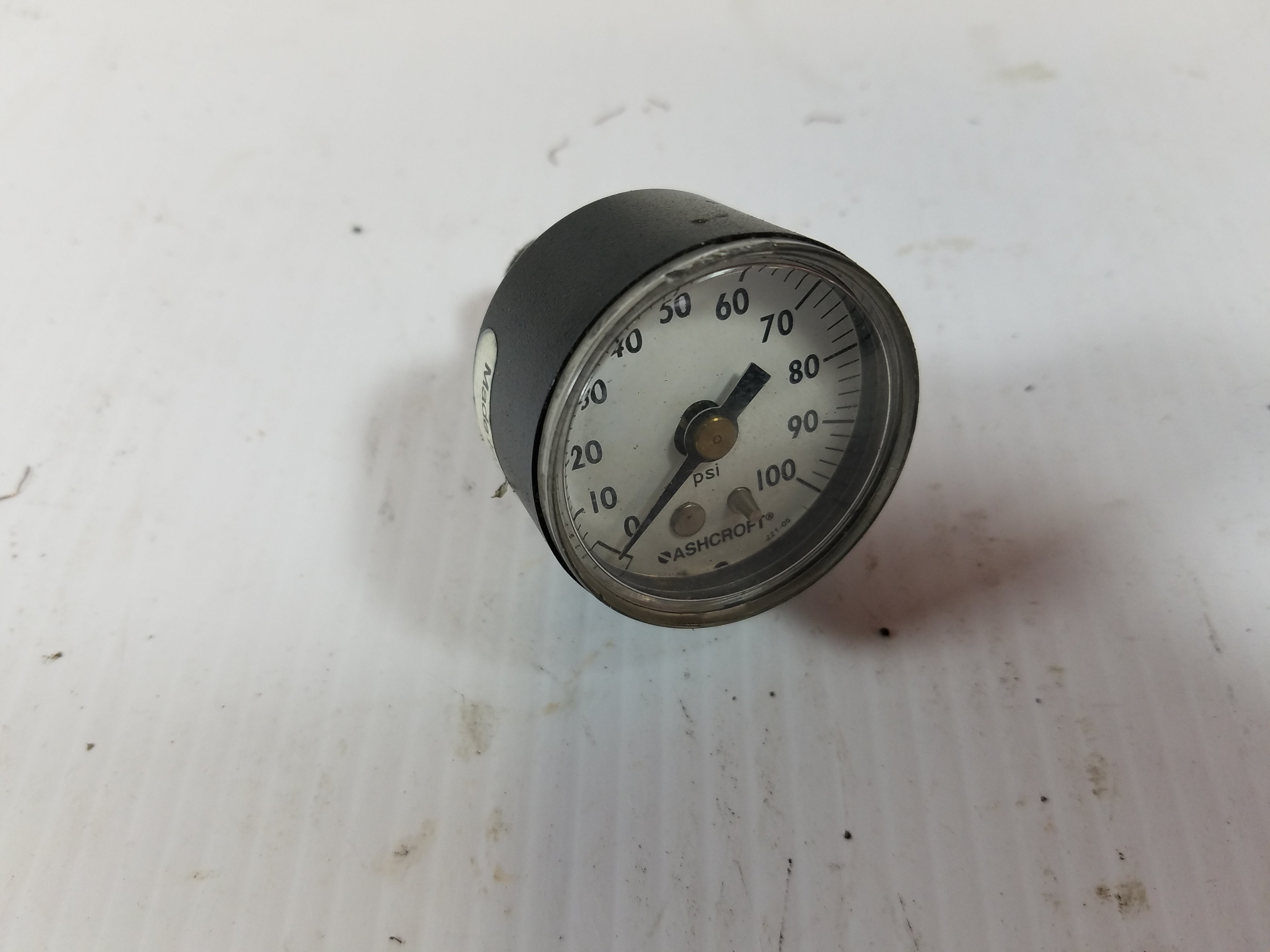 Ashcroft 221-05 Gauge 0-100 PSI