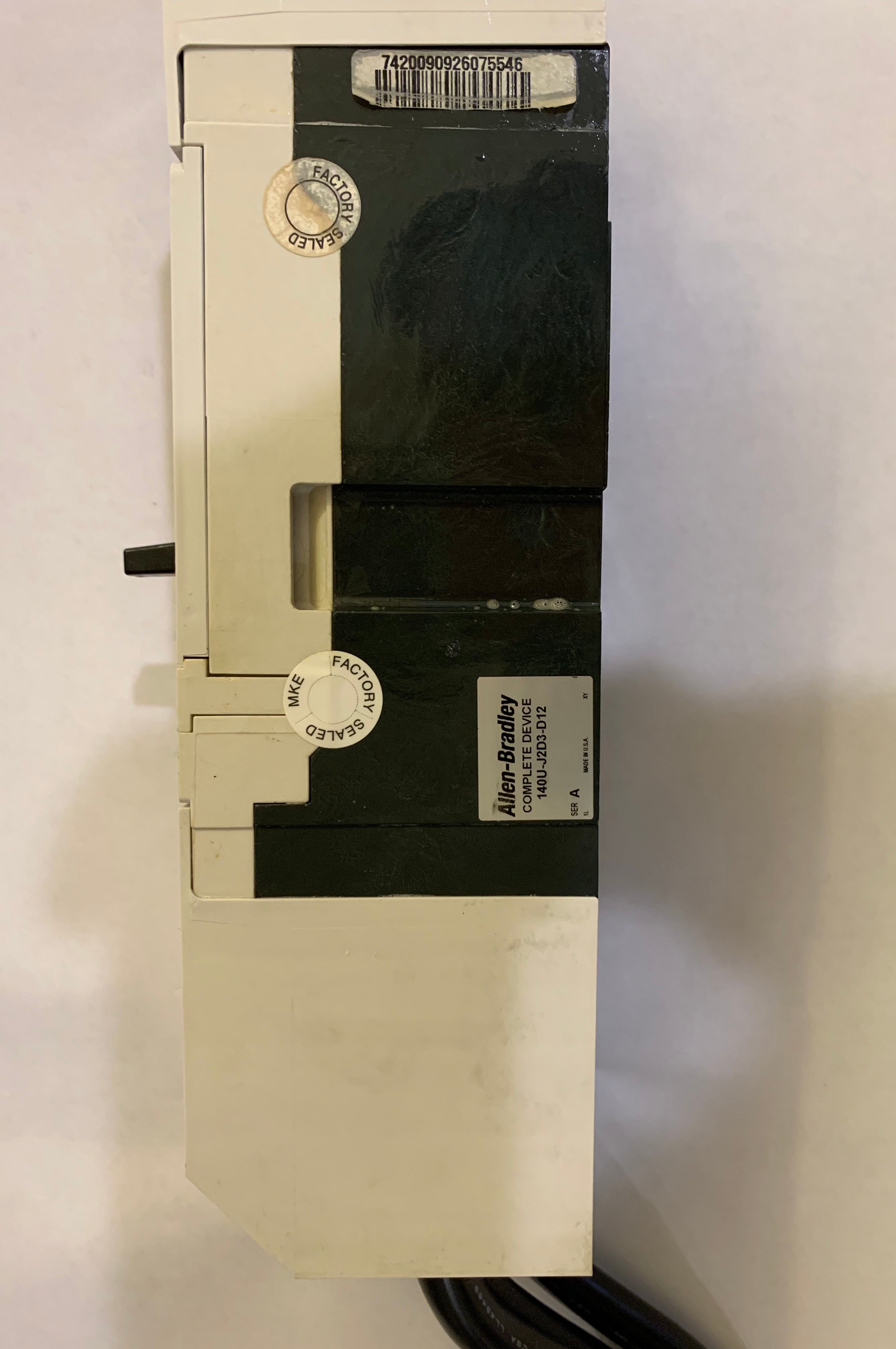 Allen-Bradley 140U-J2 250 Circuit Breaker Amp 3 Pole