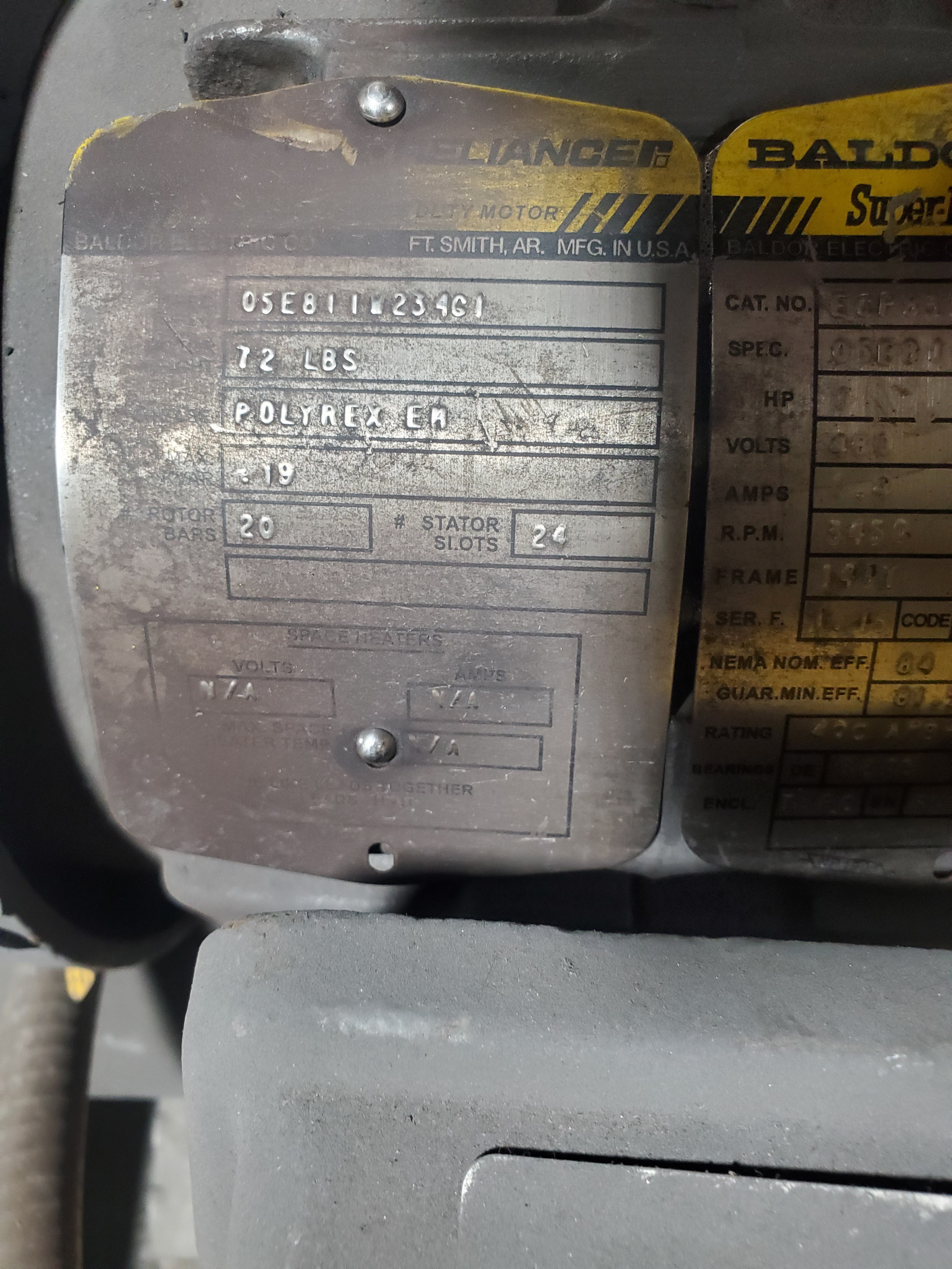 New York Blower Company C04495-100 Compact GI Fan With Baldor Motor C04495 100