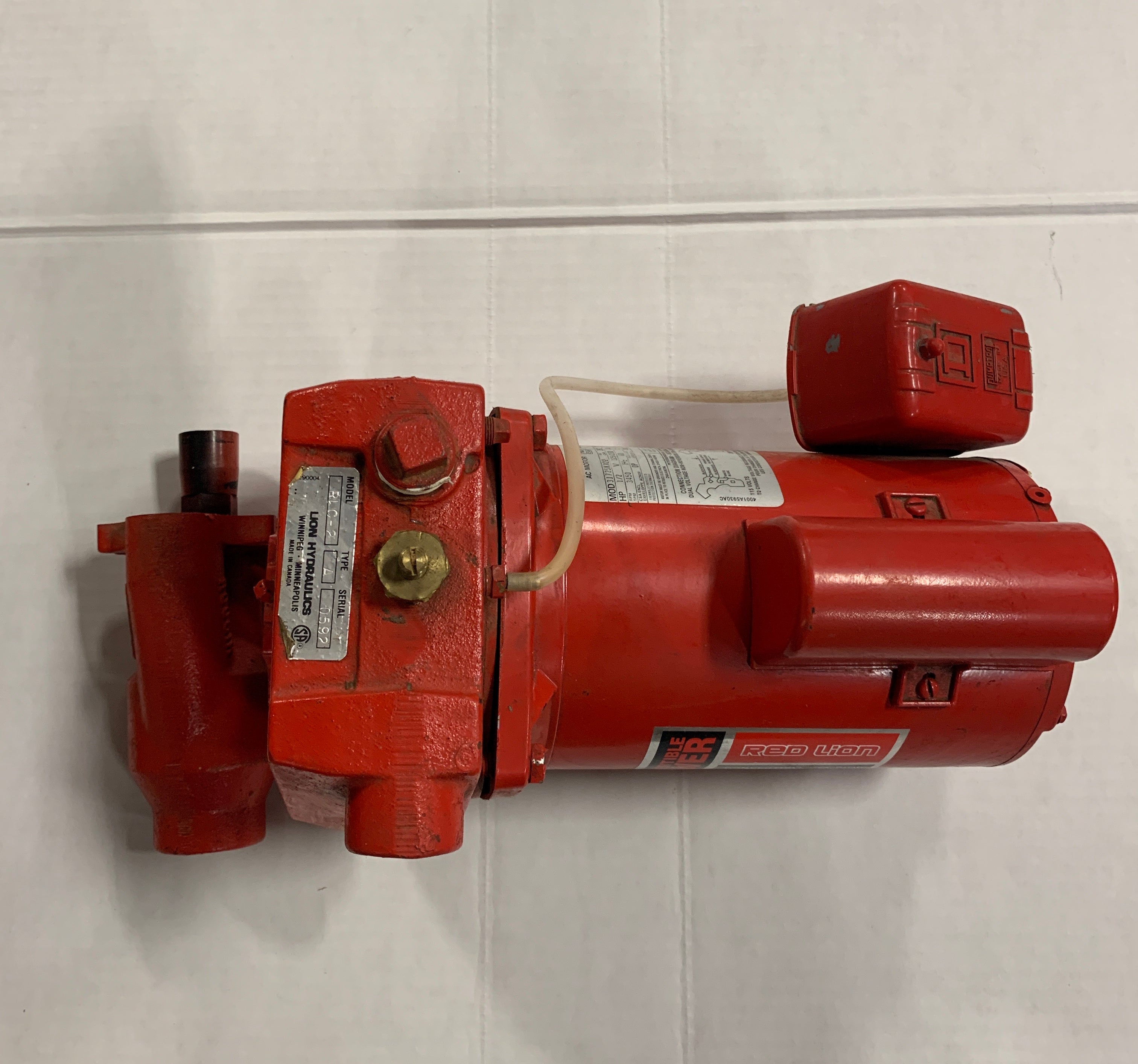 Red Lion Convertible Jet Pump RLC-2 Type A