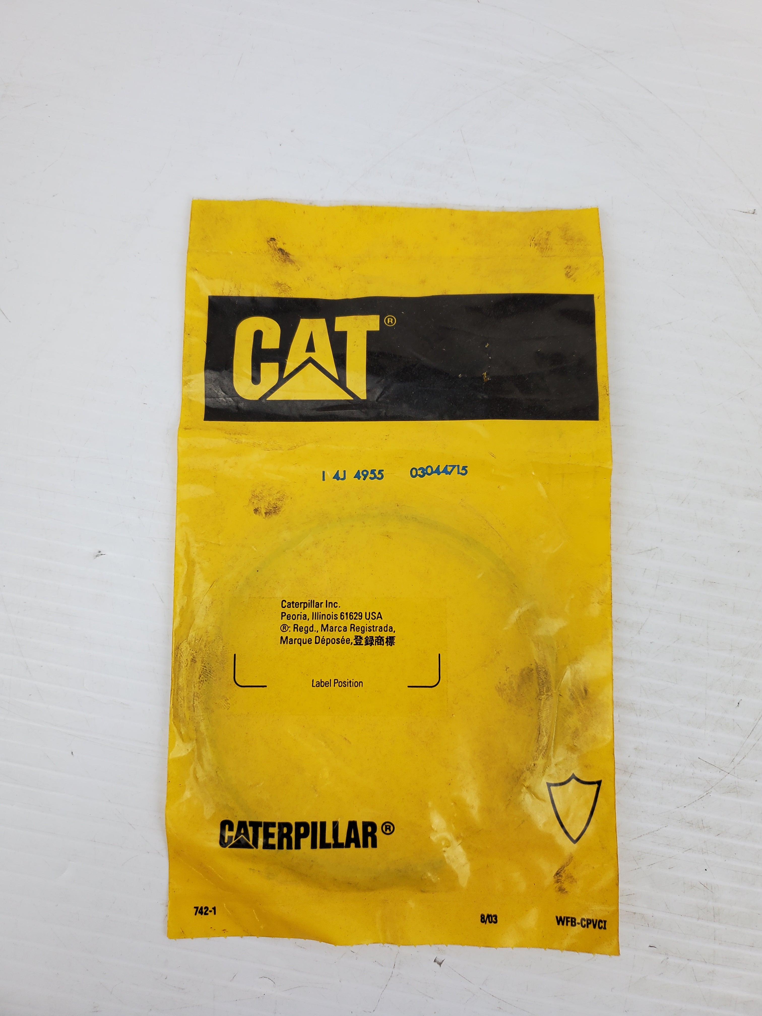 CAT 4J-4955 Spacer Caterpillar 4J4955 10 10C 10S 10U 11 11SU 11U 183B 59 8D 8S
