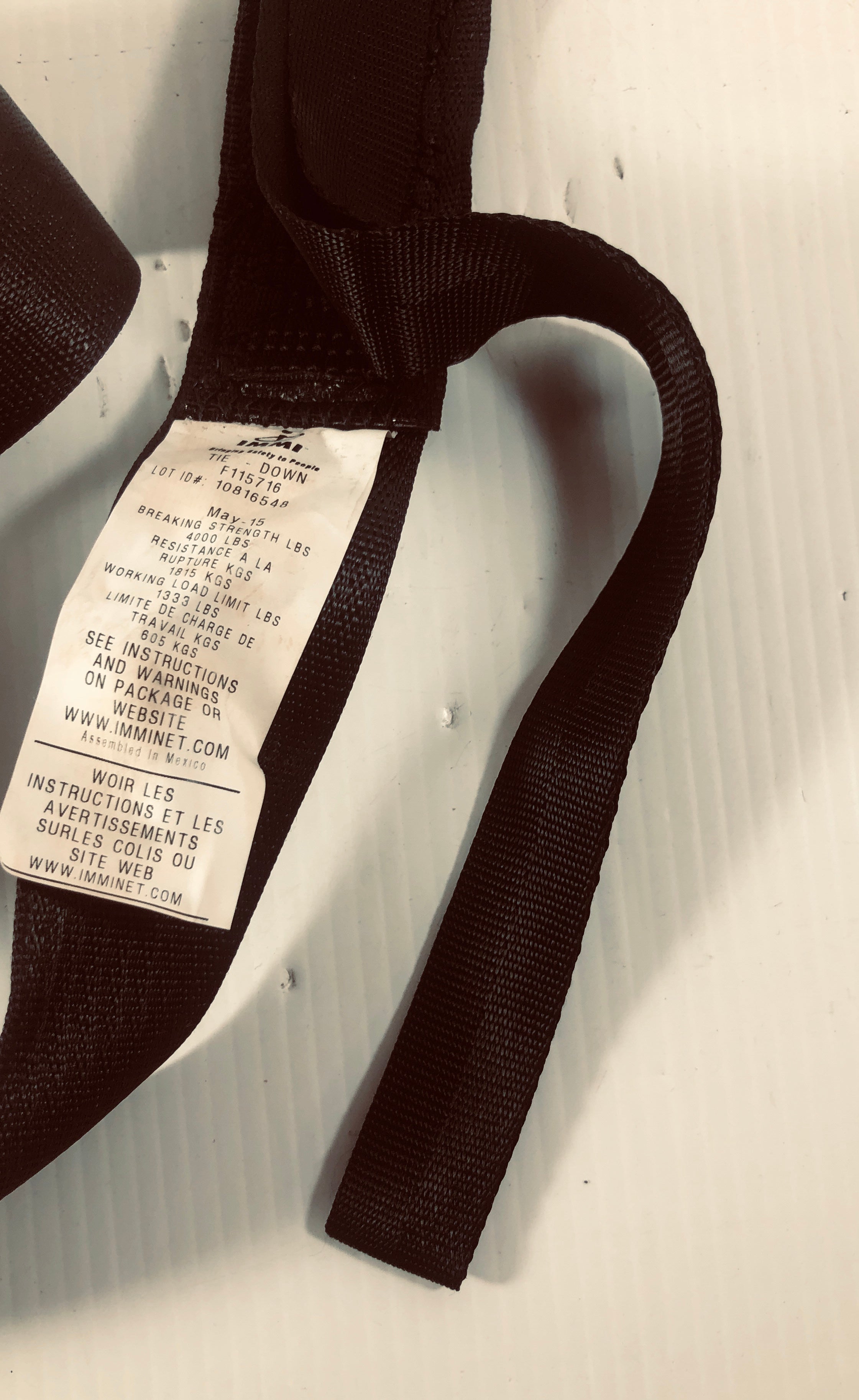 IMMI F115716 Boat and Trailer Strap 2" x 15'