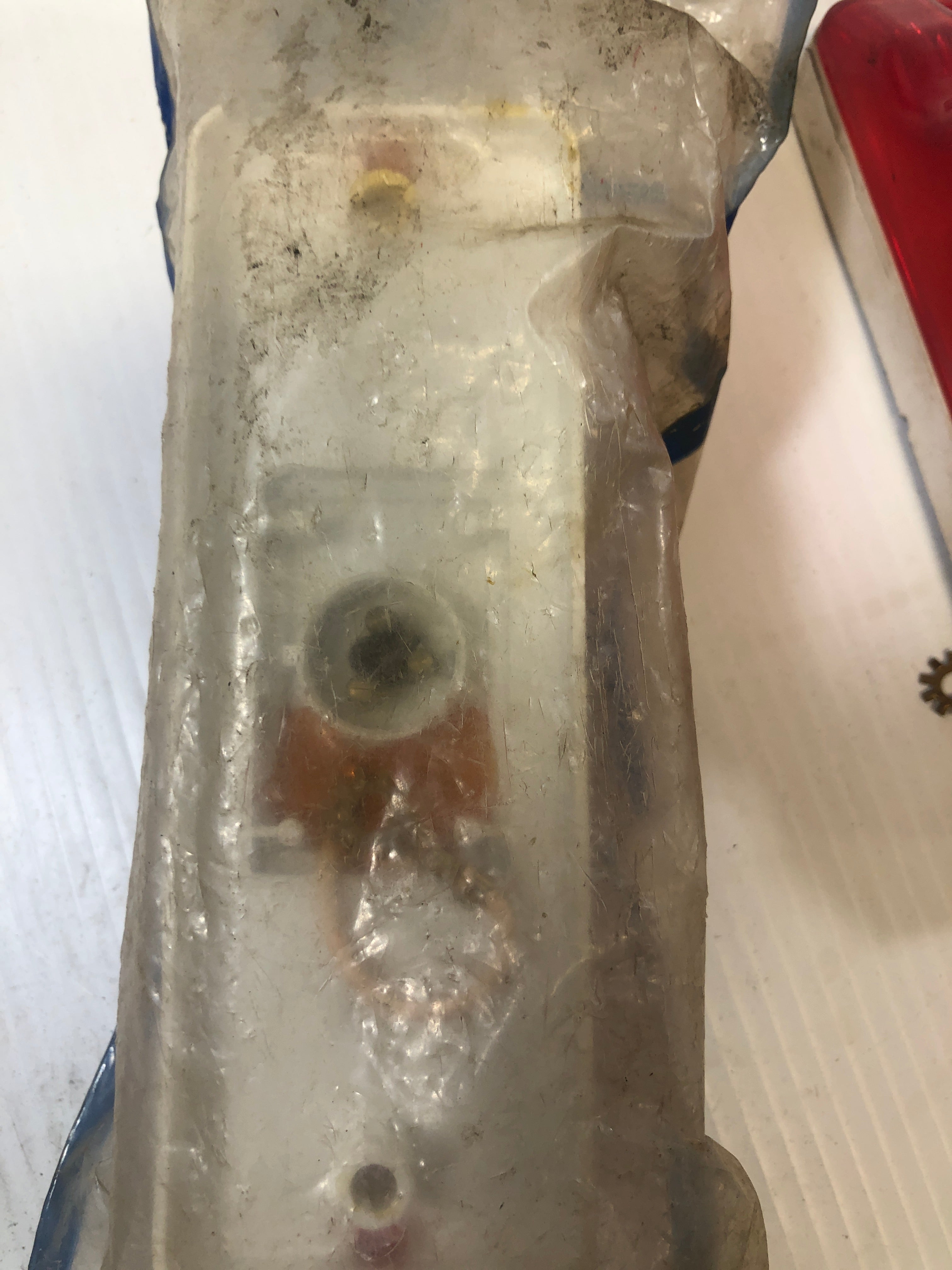 Grote Sentry Combination Marker Side Turn Lamp Red White Base 53062