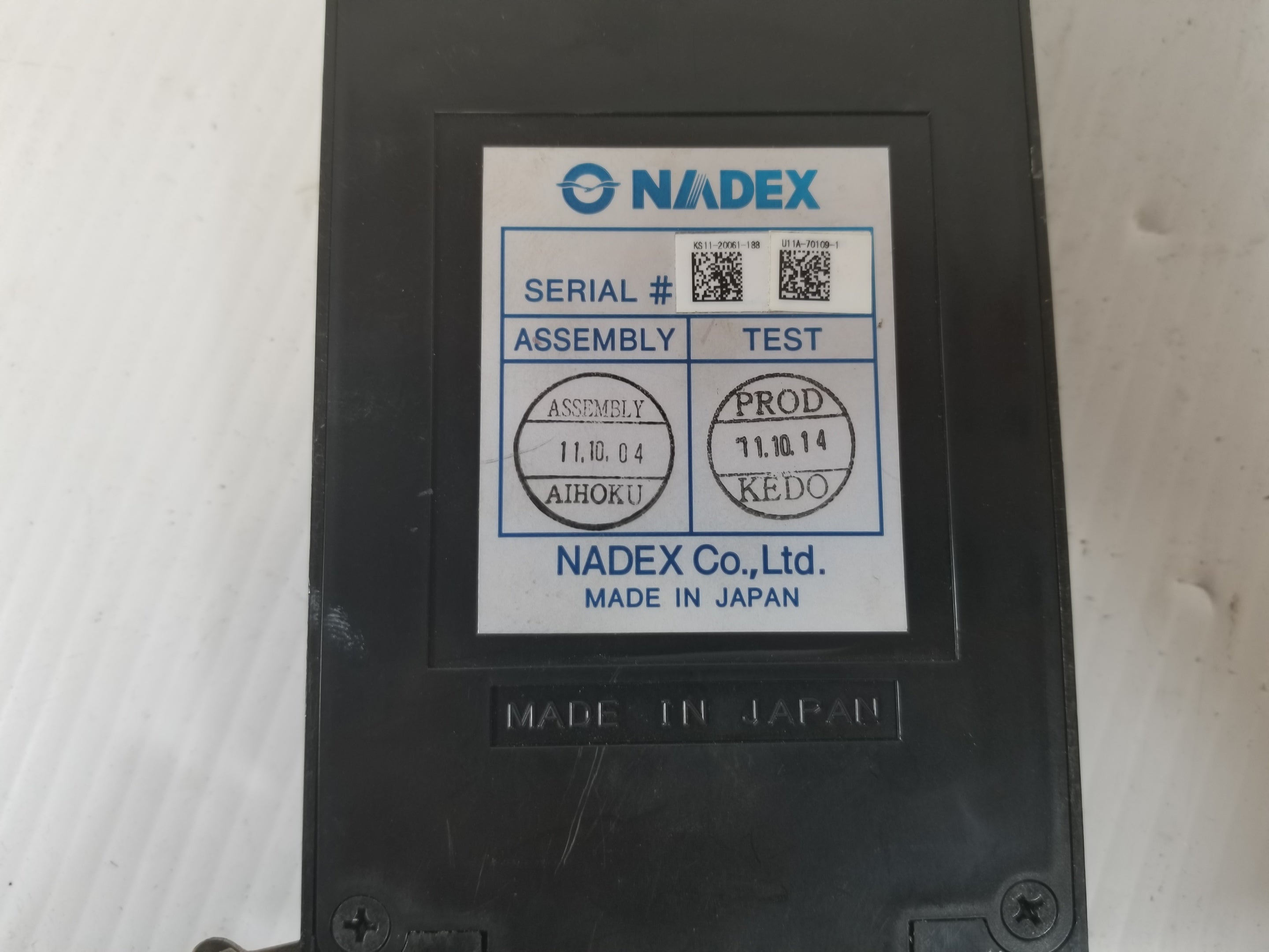 Nadesco 104C13-402-0 Reset Box RB40-R02A