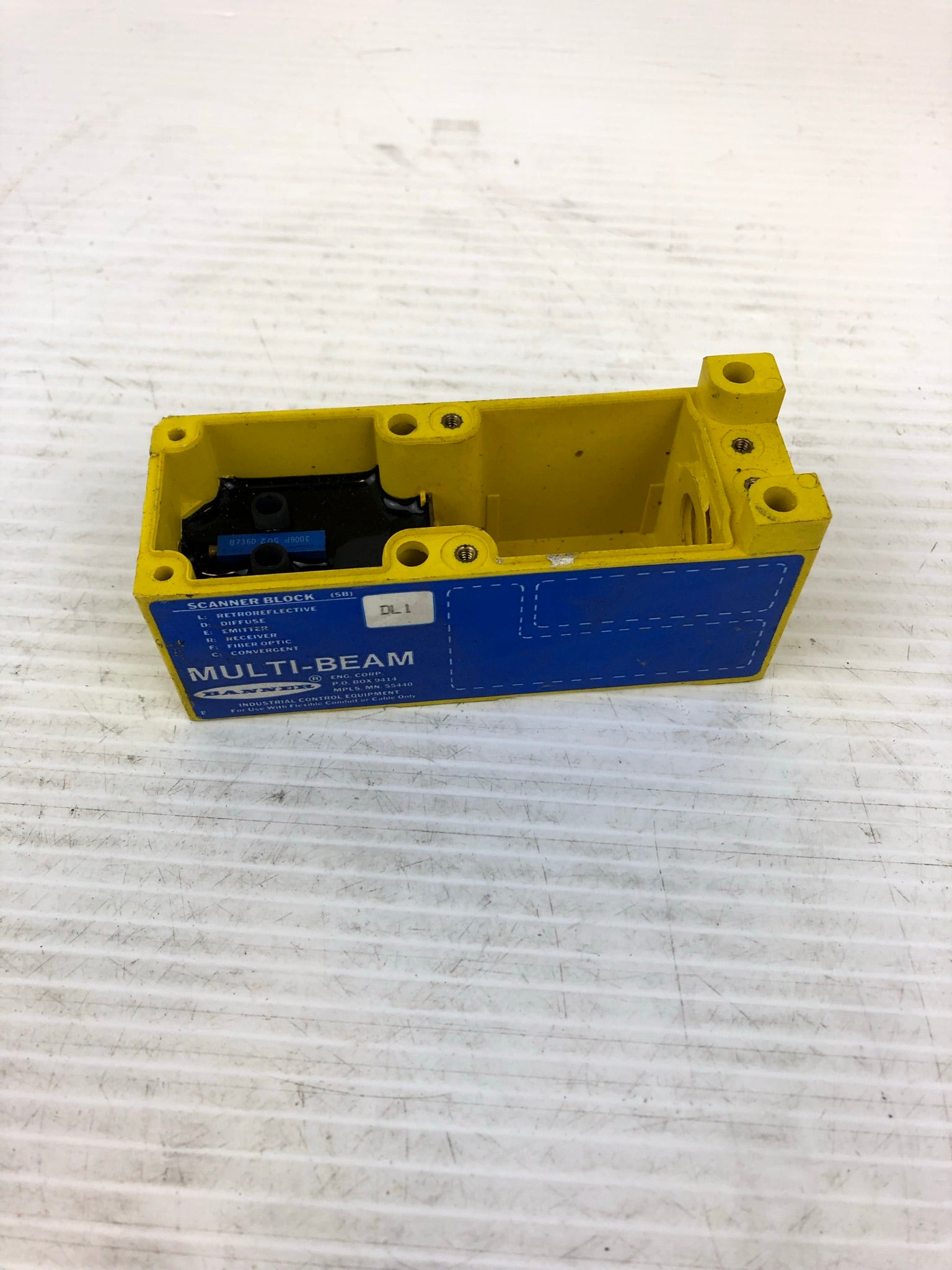 Banner DL1 Multi-Beam Scanner Block