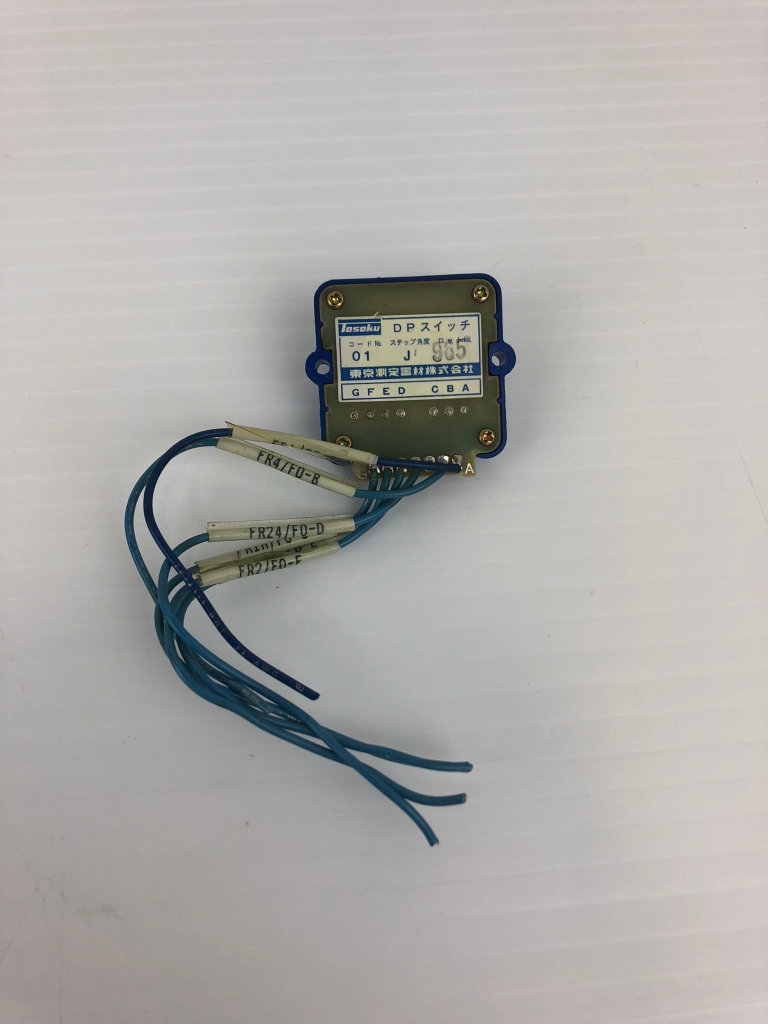 Tosoku DP01J-965 Rotary Switch