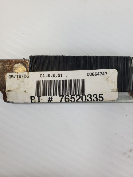 Industrial Machine Brush Metal Mounted Nylon Brush (Lot of 3)