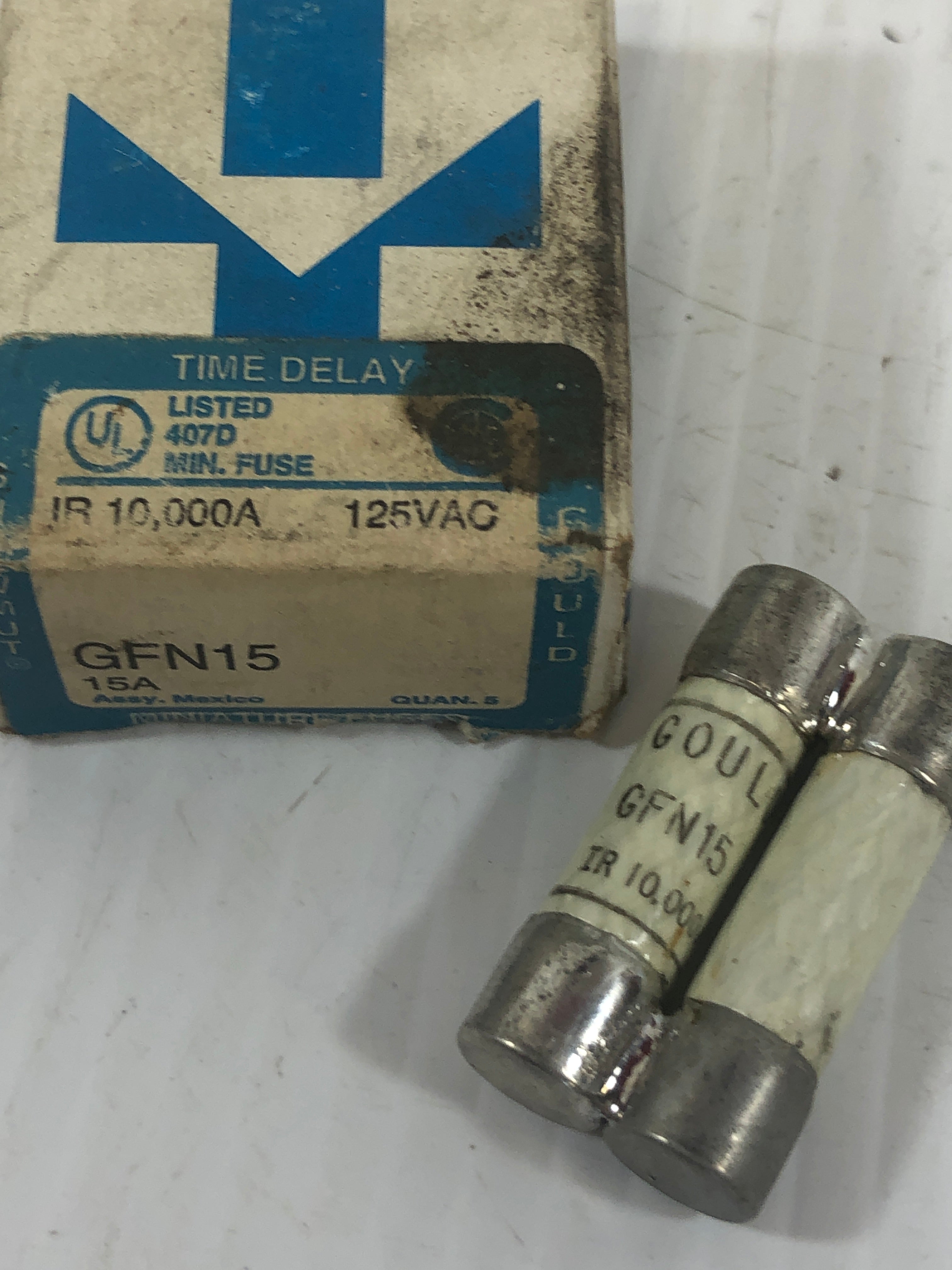 Gould Ferraz GFN15 Fuse - Box of 5