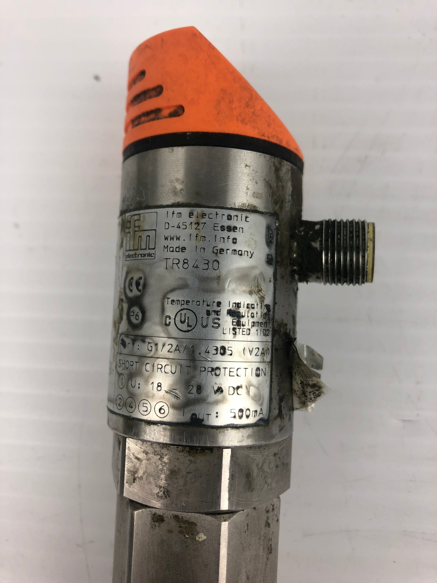 IFM Electronic TR8430 Temperature Pressure Sensor D-45127