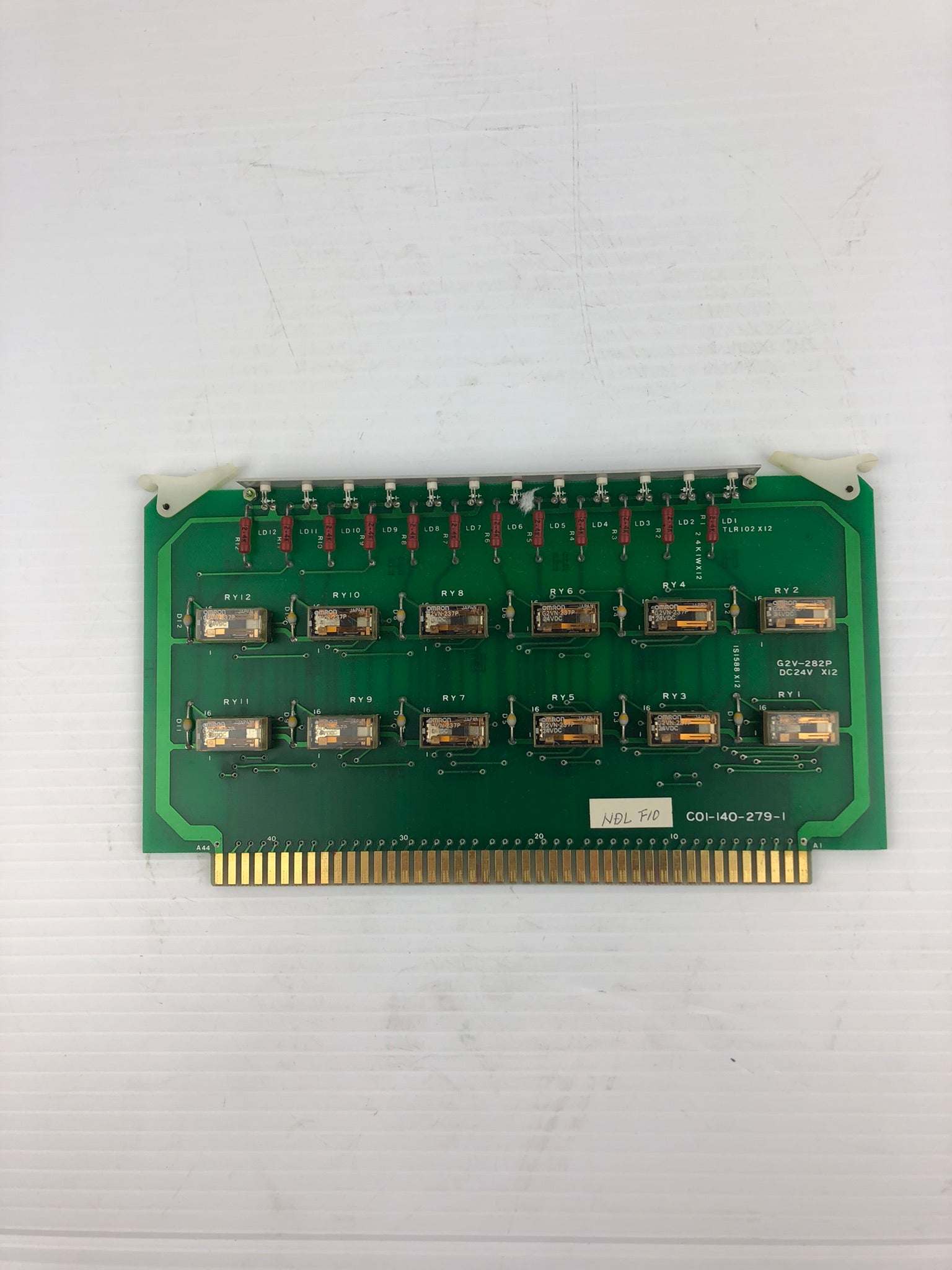 COI-I40-279-I Relay Circuit Board 24VDC with OMRON Relays G2VN-237P G2V-282P