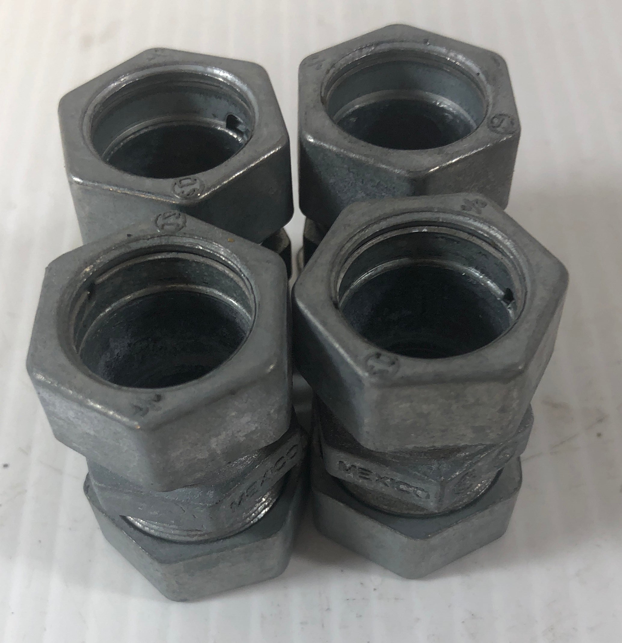 Conduit Compression Threaded Coupler TK-211 1/2" Lot of 4
