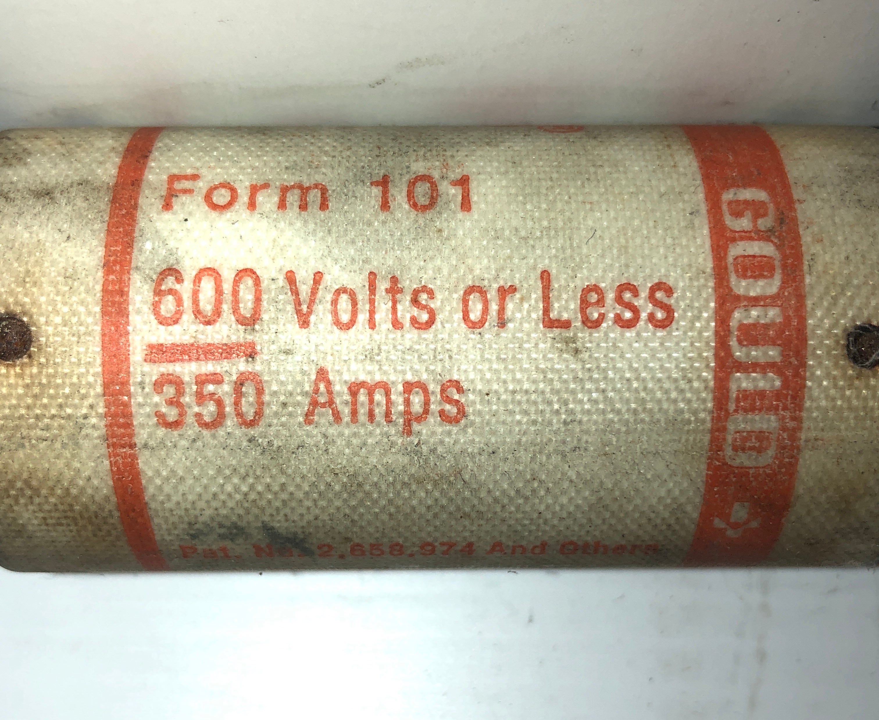 Gould Shawmut A60X350 Amp-Trap Type 4 Fuse - Lot of 6