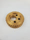 Brass L08-31111-3 Worm Wheel Gear
