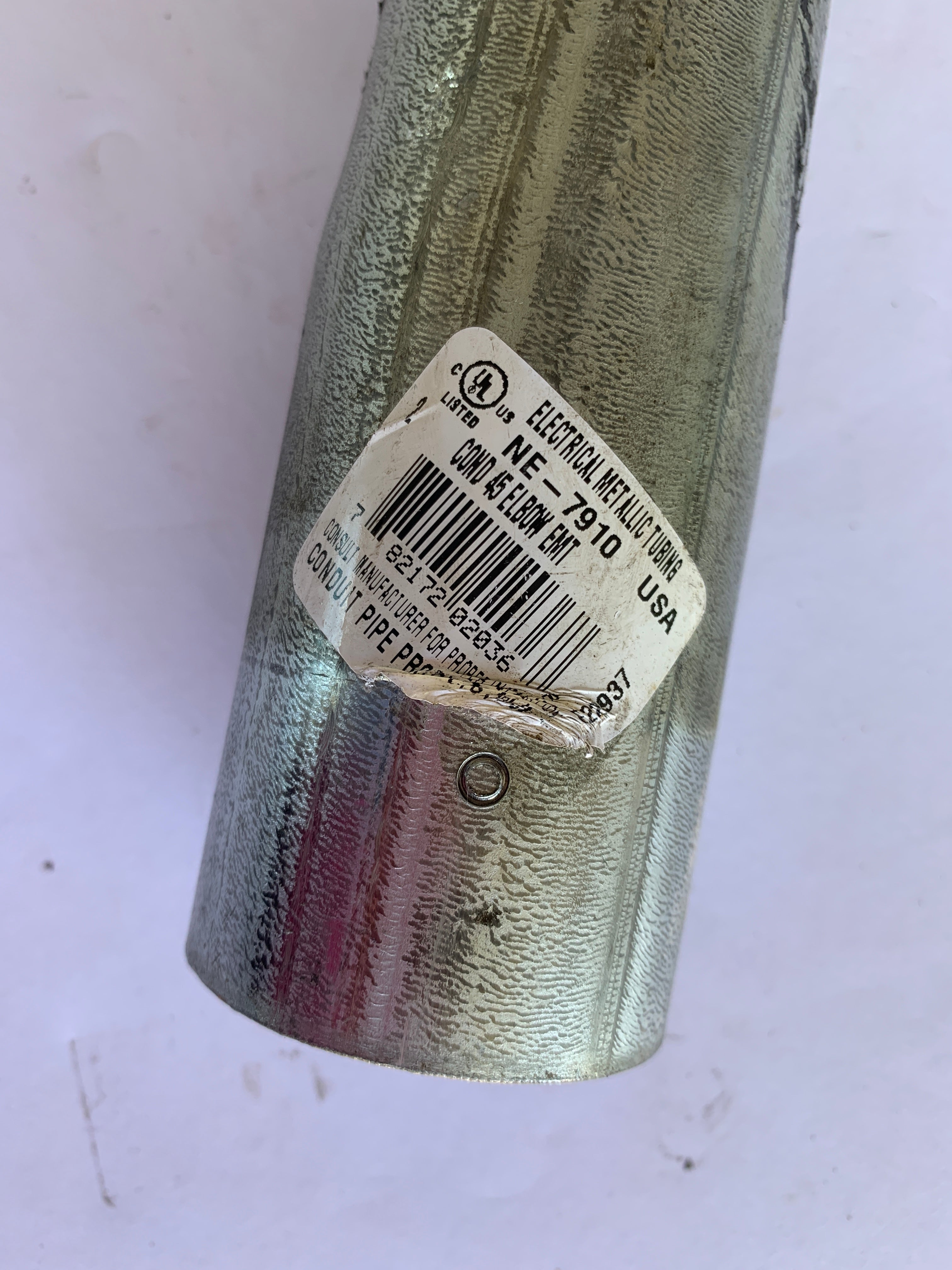 Conduit Pipe Products NE-7910 Electrical Metallic Tubing Pipe Tube