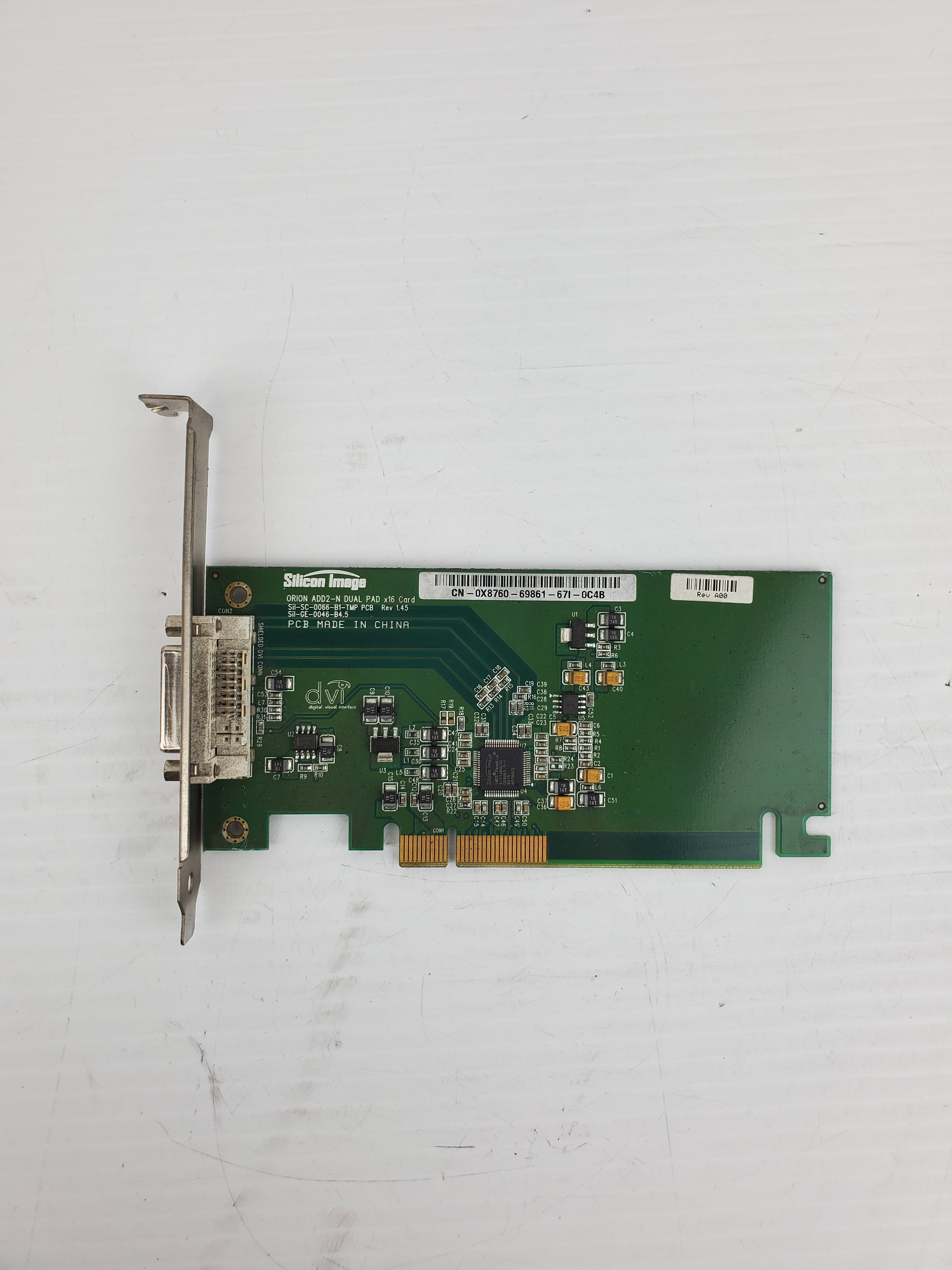 Silicon Image Orion ADD2-N Dual Pad X16 Card CN-0X8760-69861-671-0C4B
