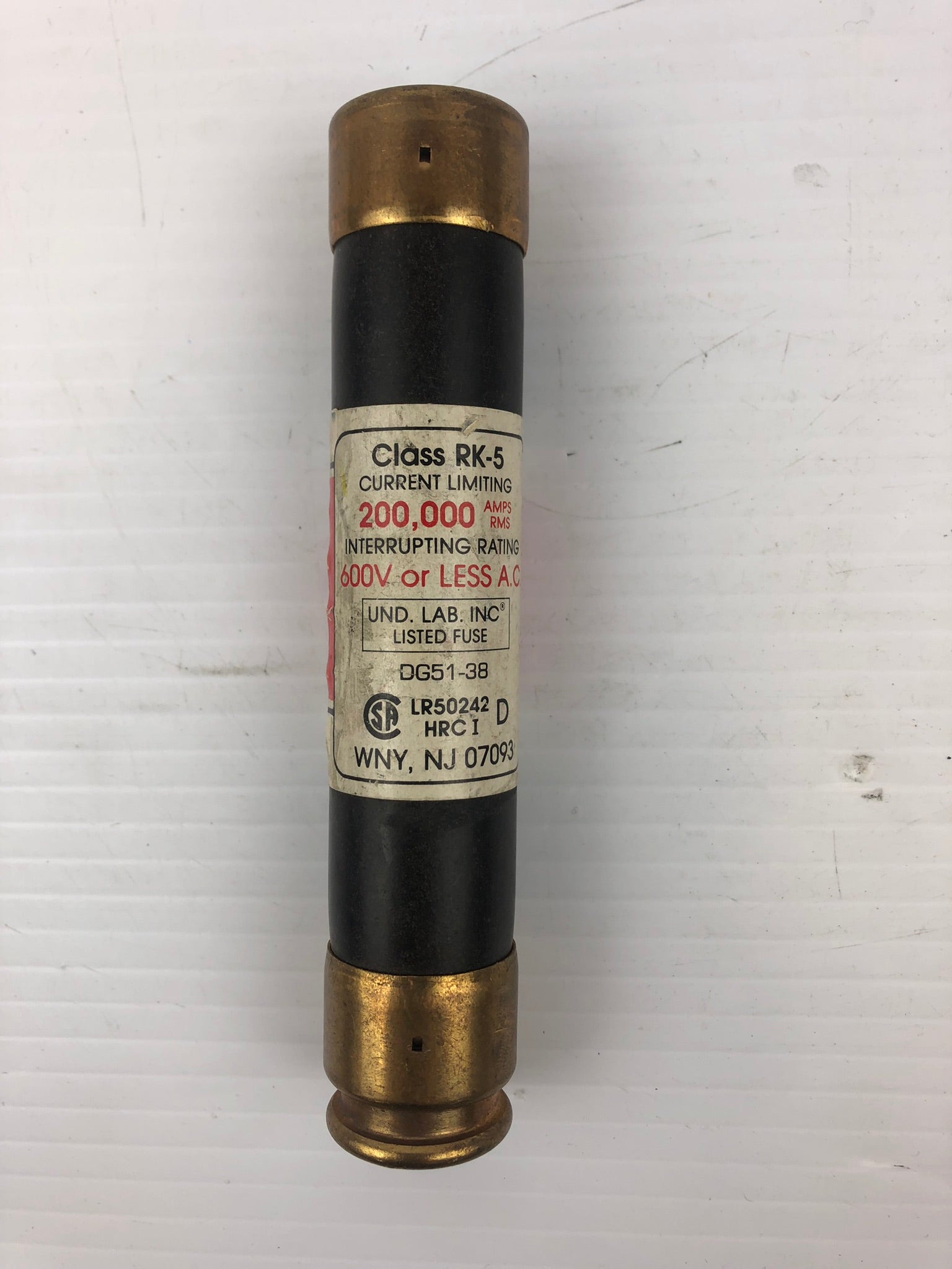 Cefco CRS-R 40 Fuse Dual Element Time Delay Class RK-5 600V