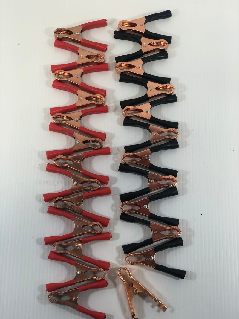 Copper Clamps 3" x 1/2" Lot of 25