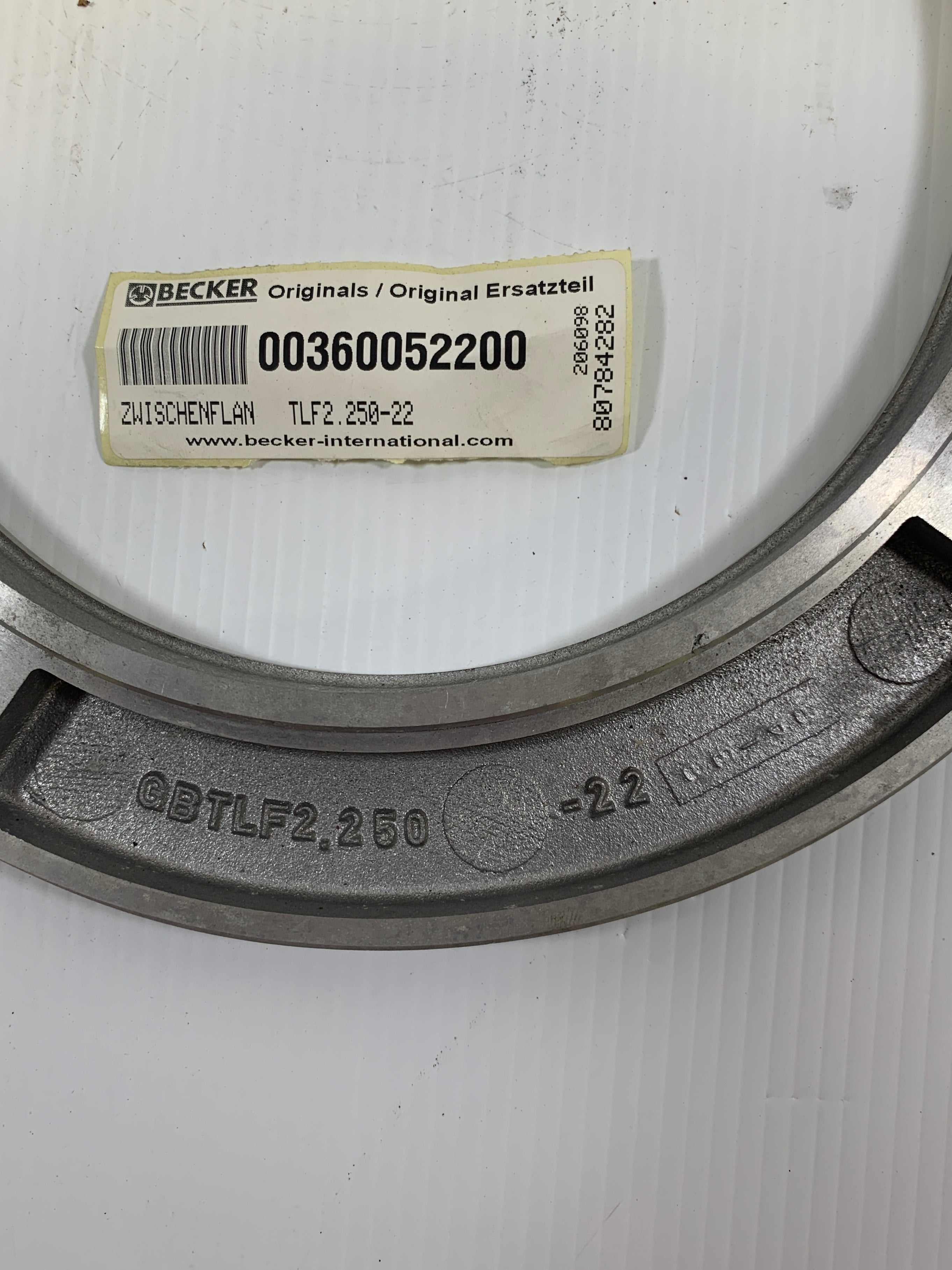 Becker Flange 00360052200 TLF2.250-22