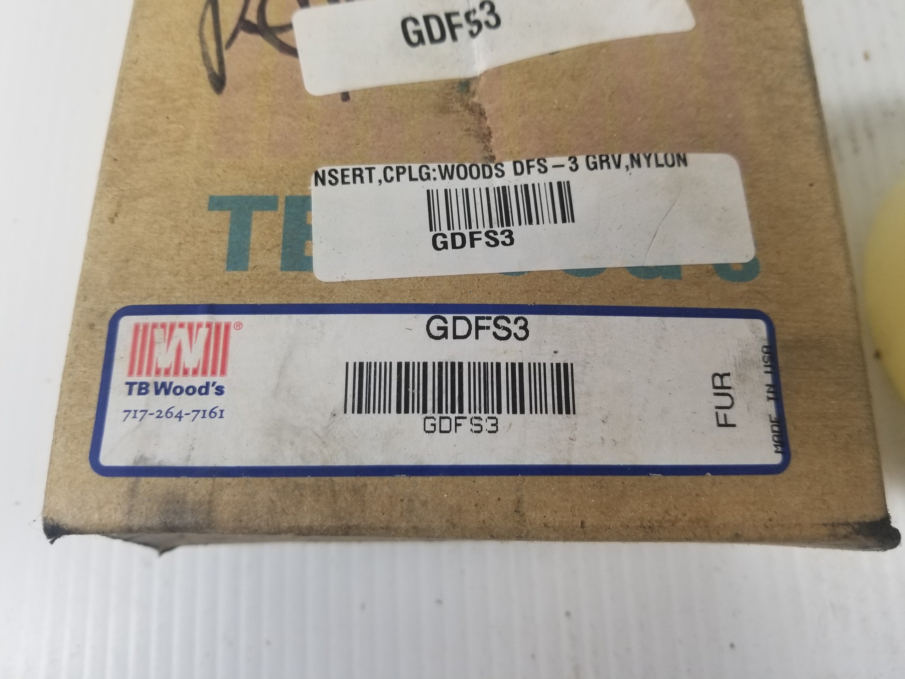 TB Woods GDFS3 Nylon Gear Sleeve