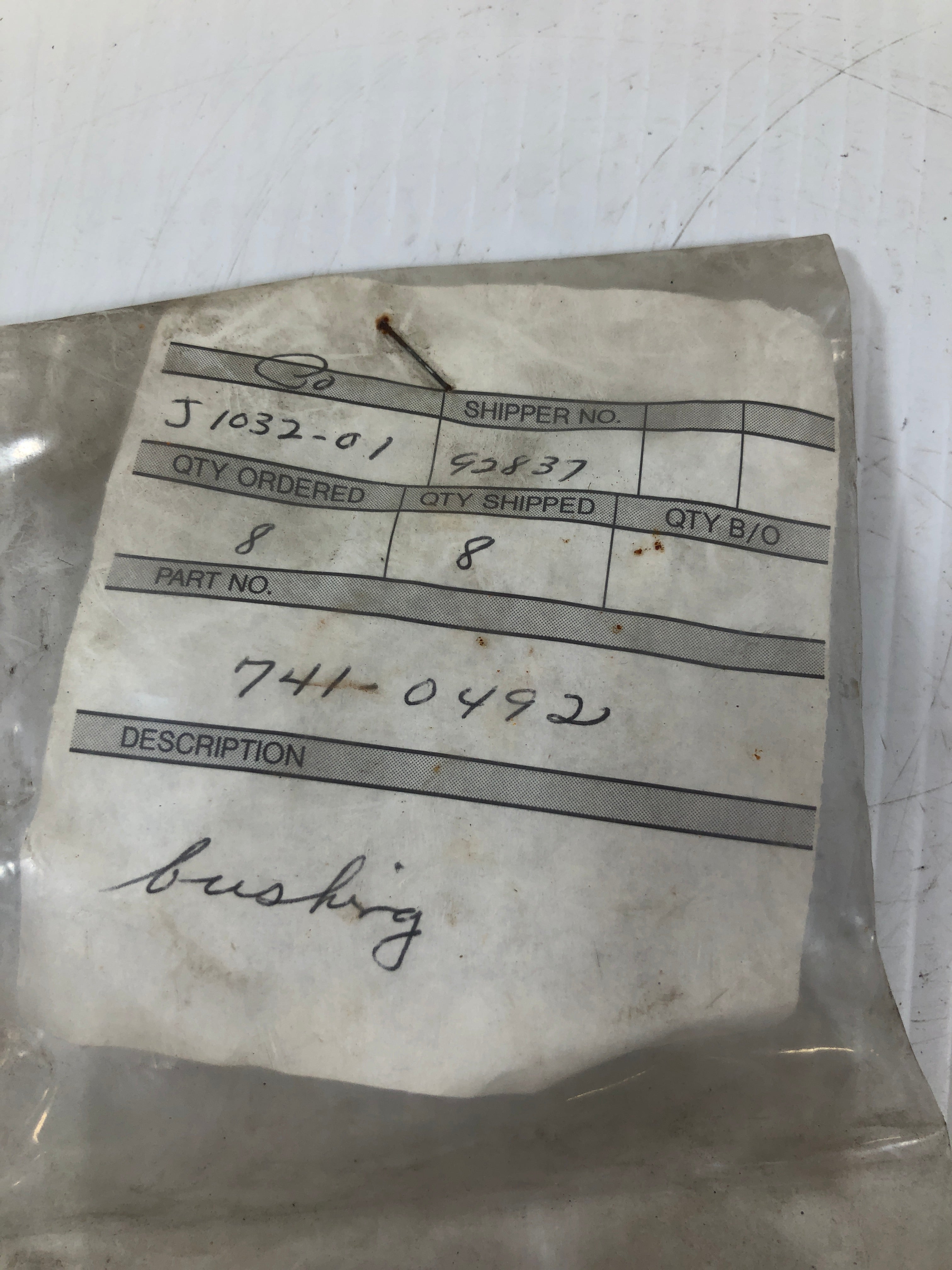 Bushing 741-0492 - Package of 8