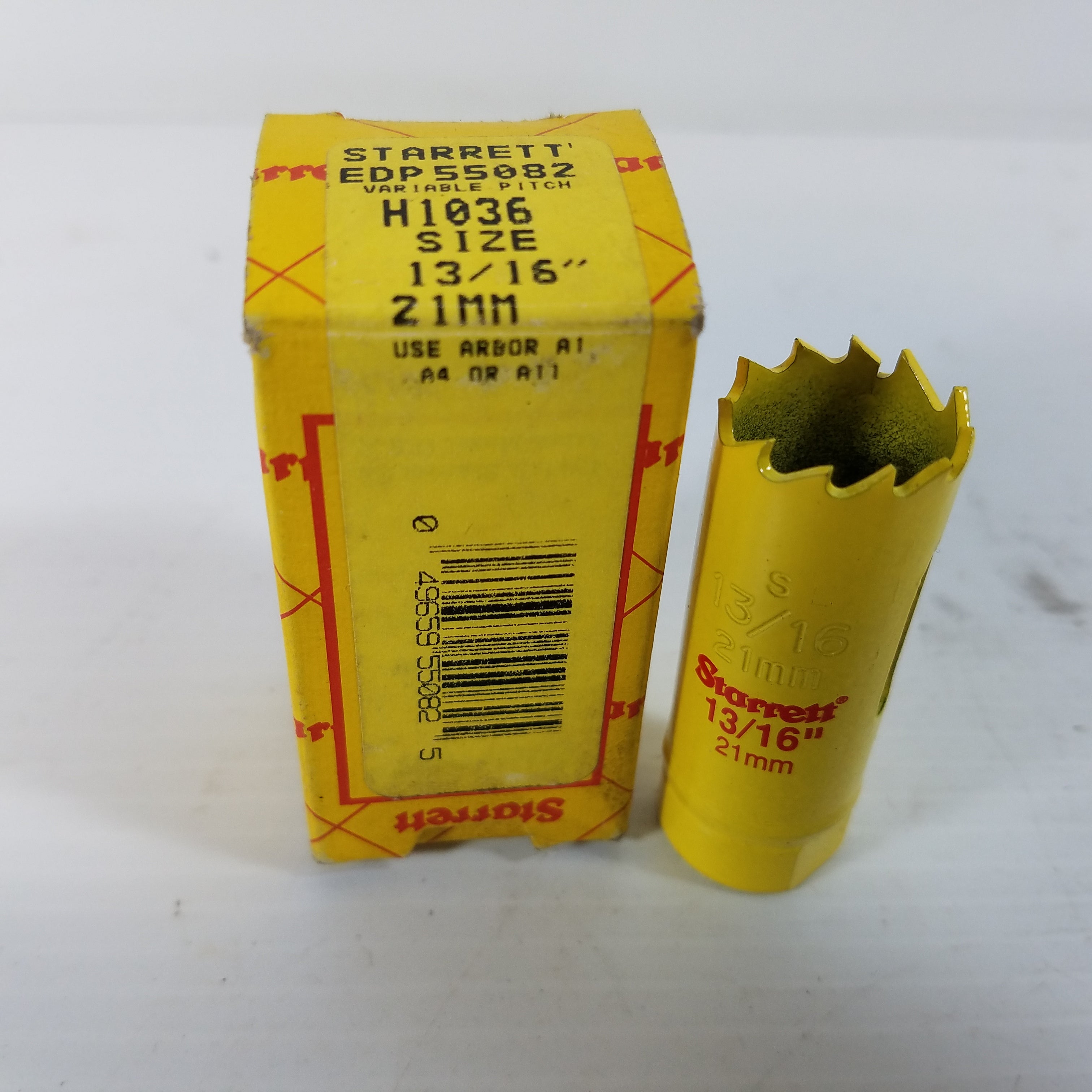 Starrett EDP55082 H1036 Variable Pitch Hole Saw 13/16" (21mm)