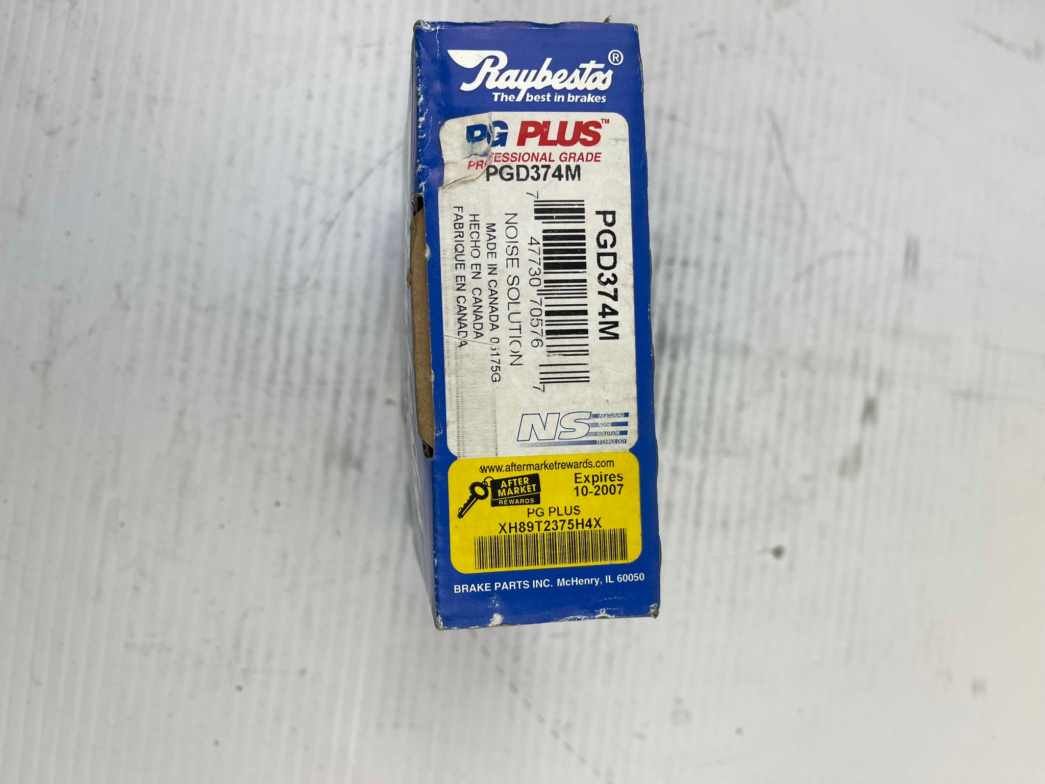 Raybestos Disc Brake Pads PG Plus PGD374M