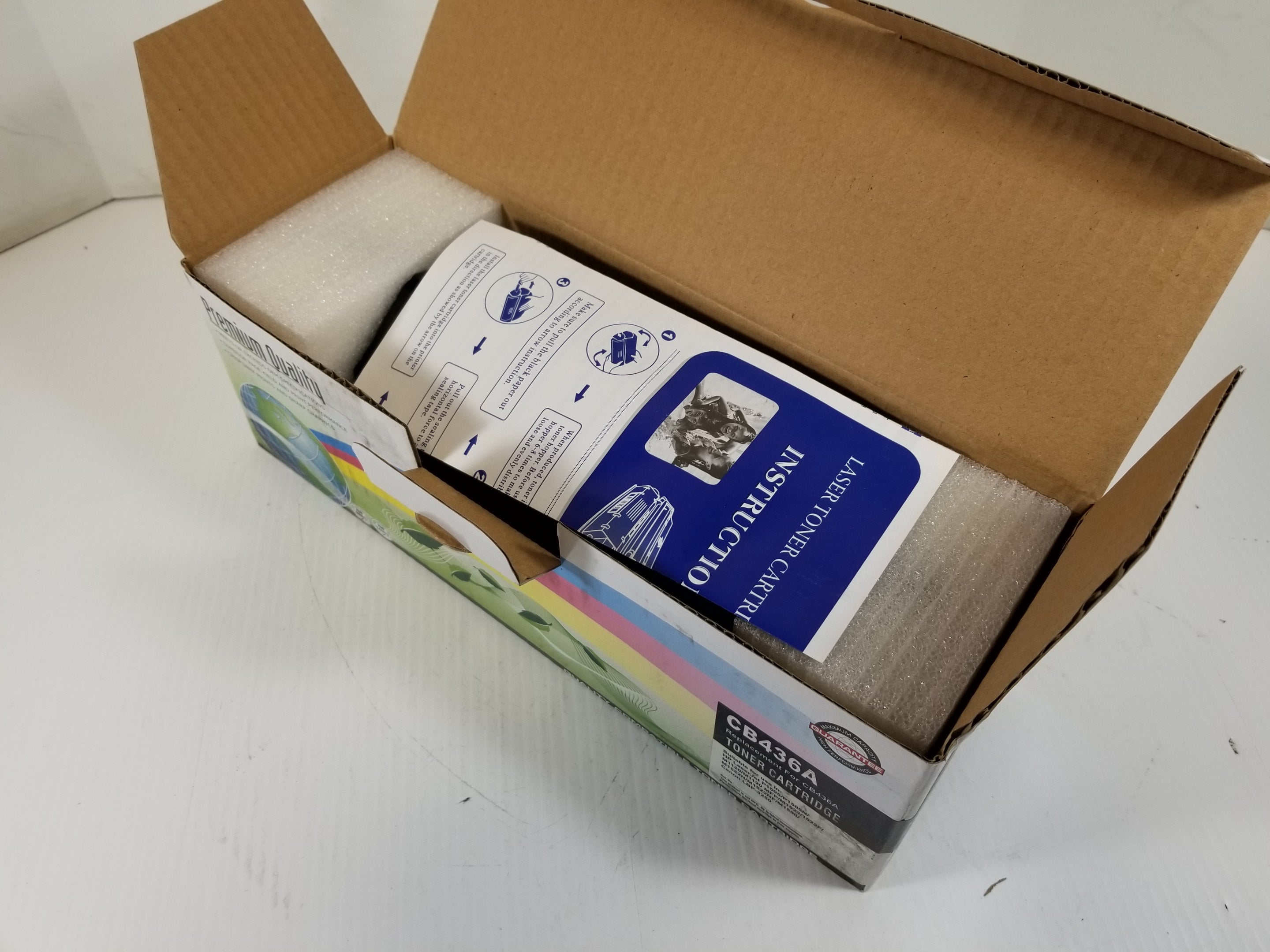 Premium Quality CB436A Toner Cartridge for HP Laserjet