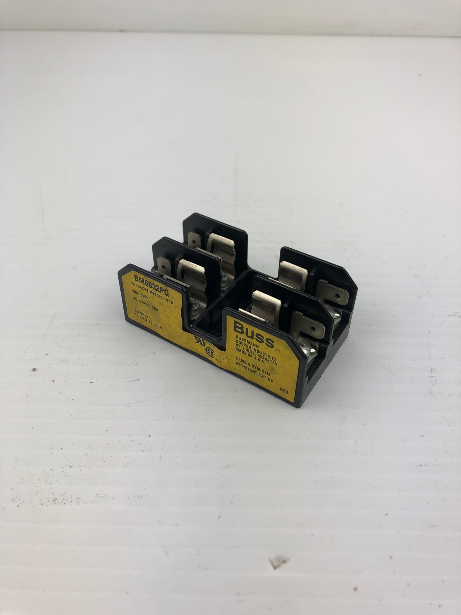 Buss BM6032PQ 2 Pole Fuse Holder 30A 600V