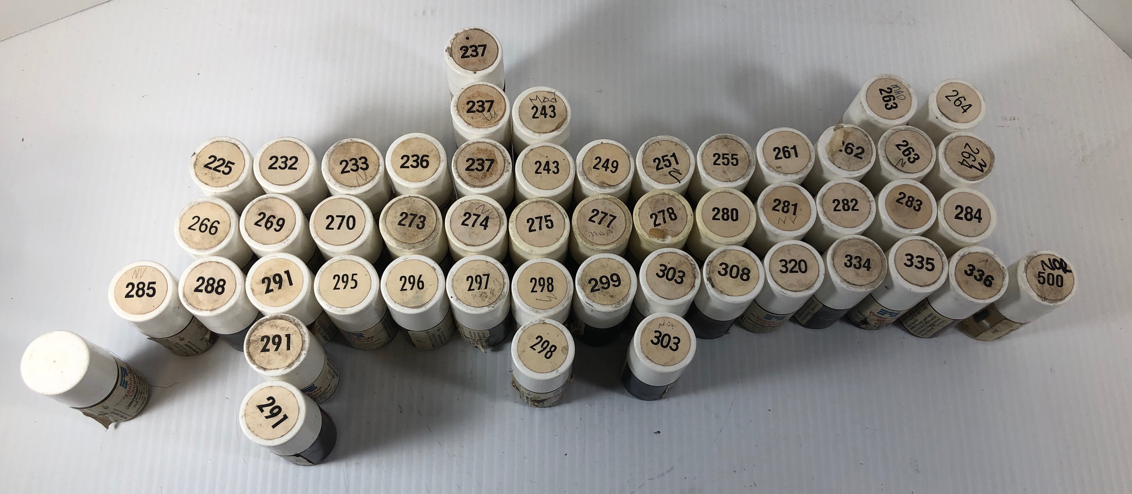 Mar-Hyde Touch Up Lacquer 51 Bottles 1996 .44 Ounces