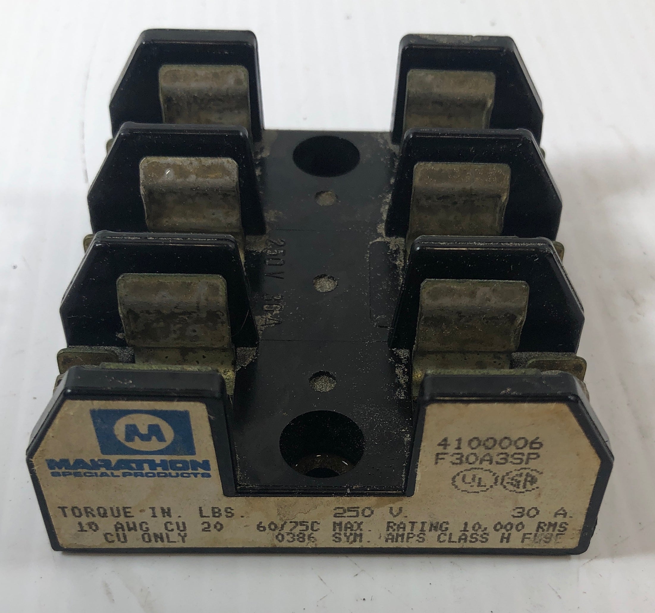 Marthon 4100006 F30A3SP Fuse Block