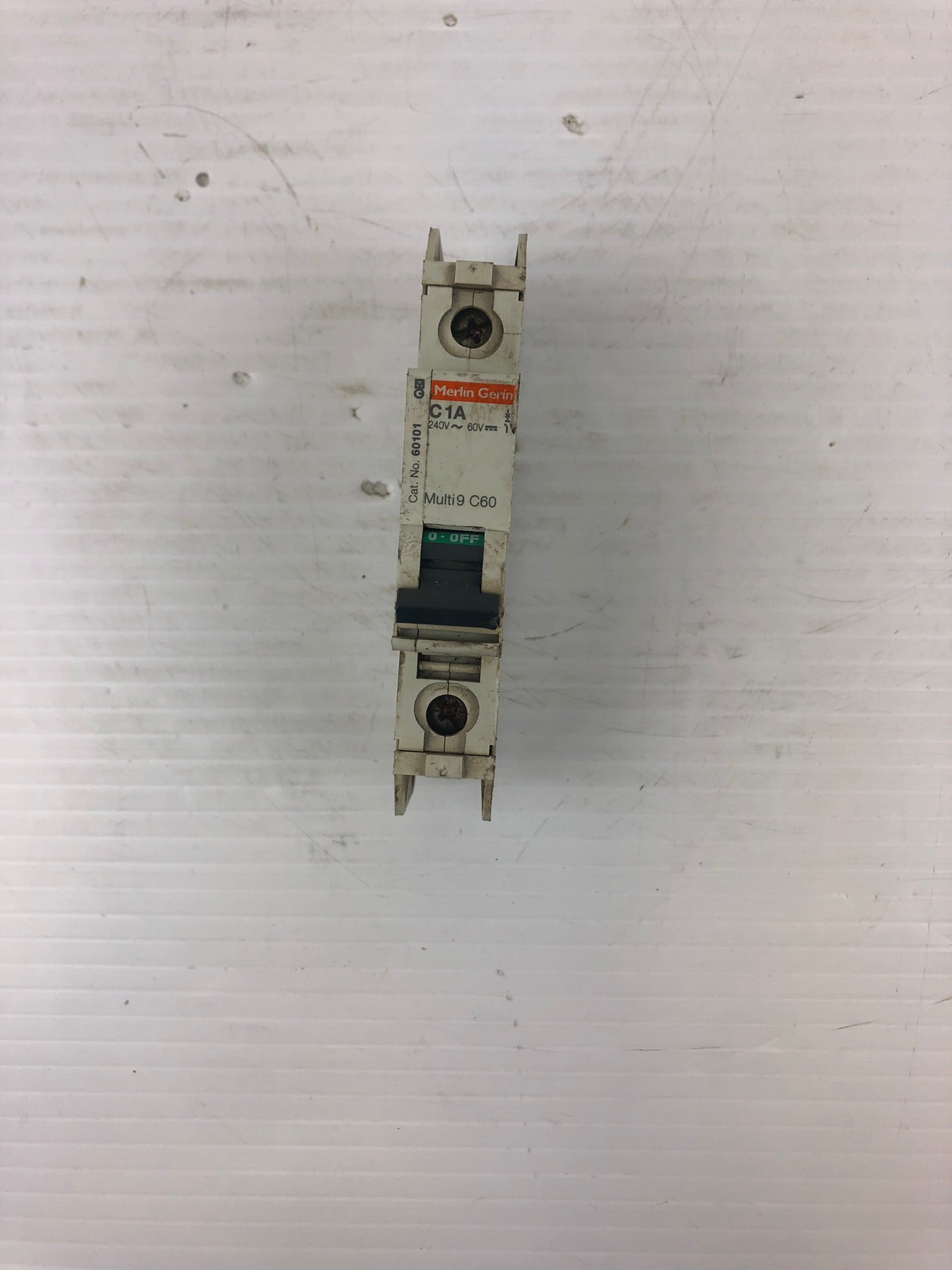 Merlin Gerin C1A Circuit Breaker 1P 240V~60V Multi 9 C60 60101