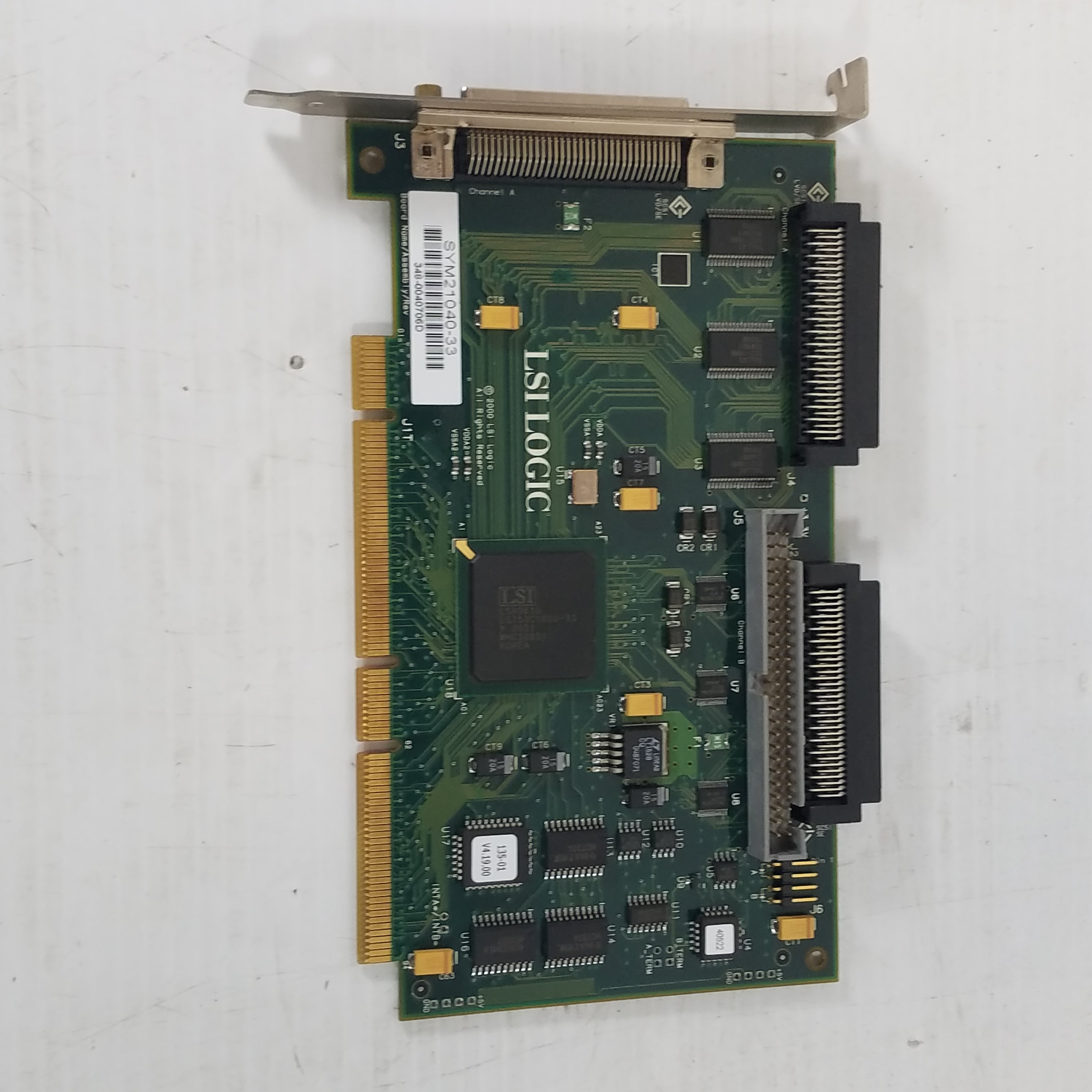 LSI Logic SCSI Controller Host Adapter Board SYM21040-33