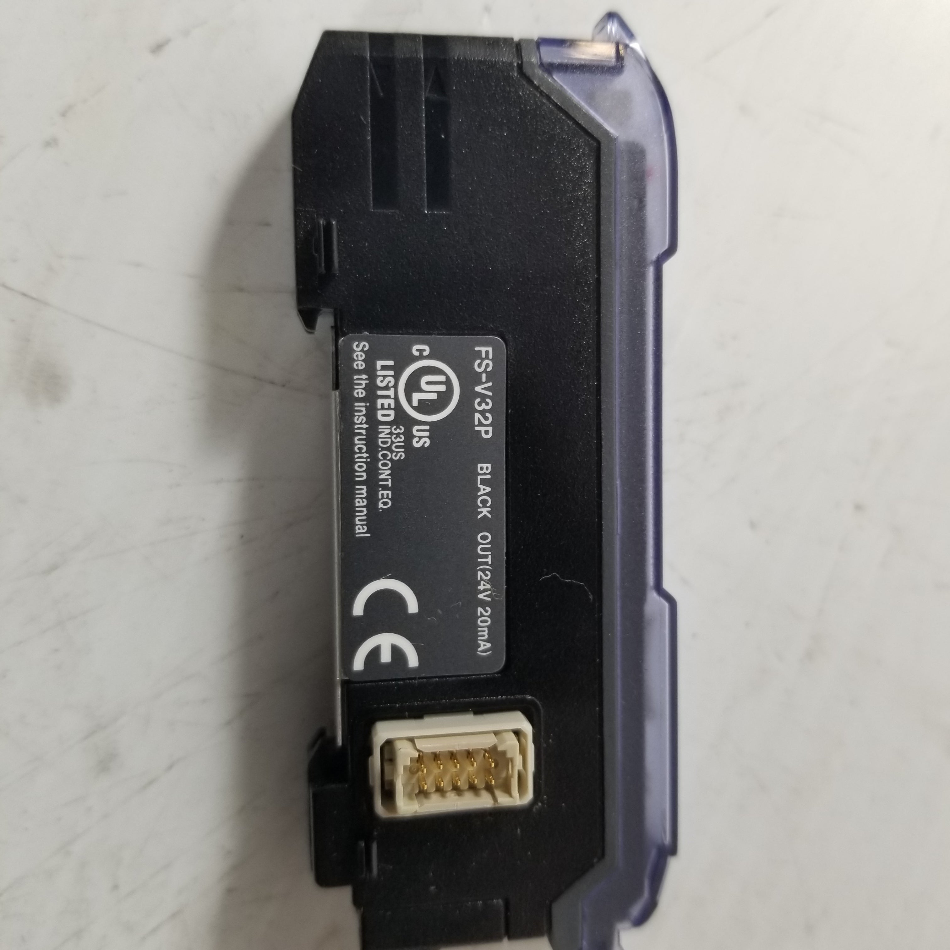Keyence FS-V32P Photoelectric Amplifier Fiber Optic Sensor - No Box
