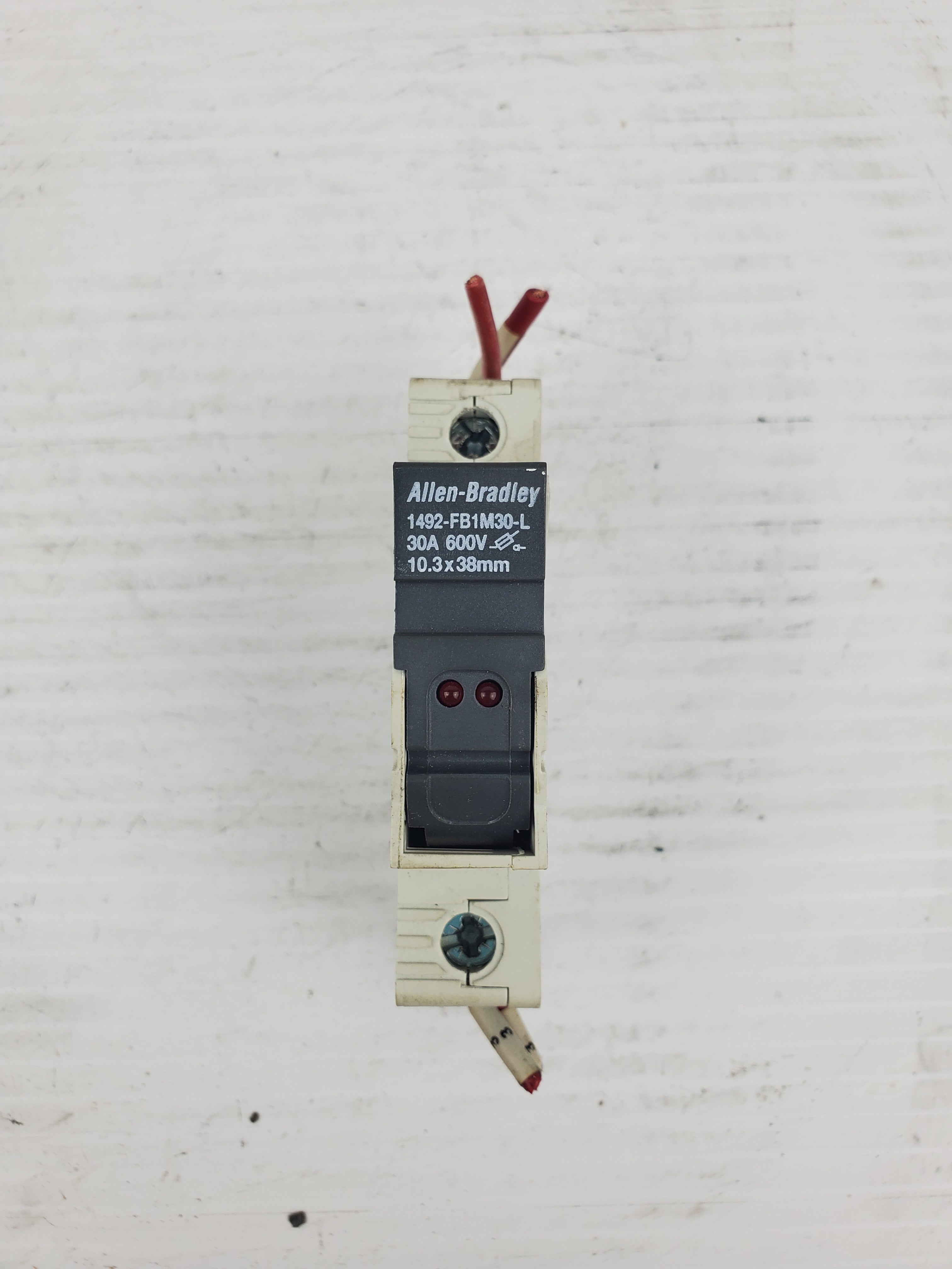 Allen-Bradley 1492-FB1M30-L Fuse Holder 30A 600V 10.3 x 38mm (Lot of 3)