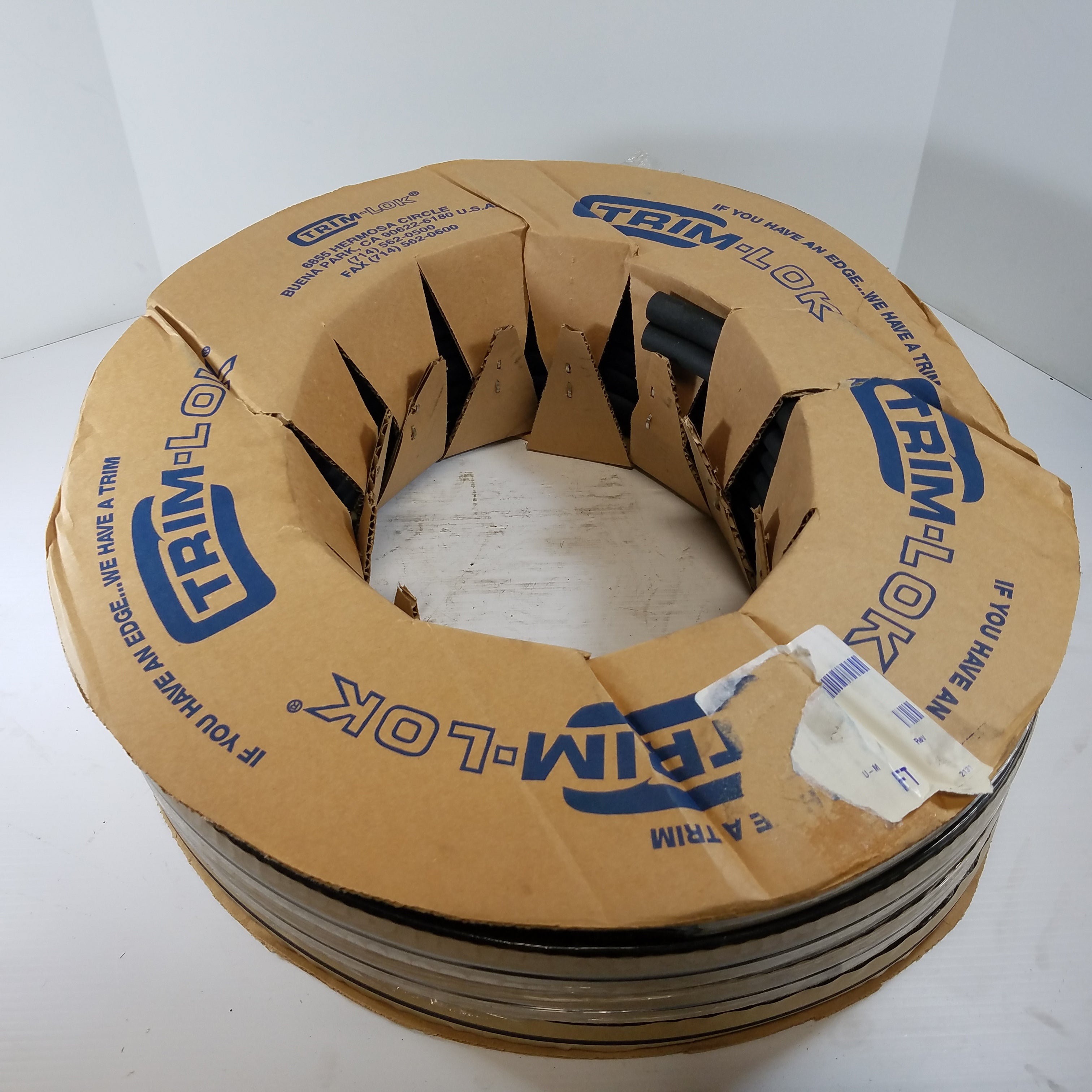 Trim-Lok X125HT Rubber Seal 3/4" x 250 Feet Long