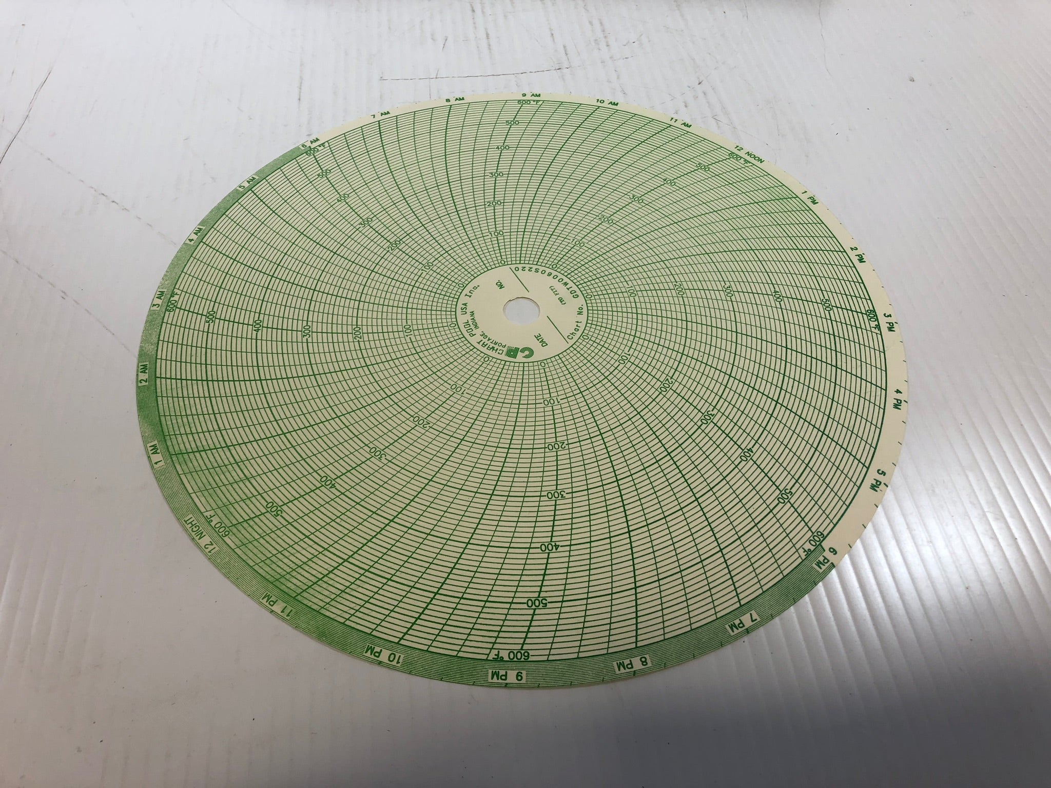 Chart Pool USA CLHC#GDTW0060S220 Stock Recording Charts