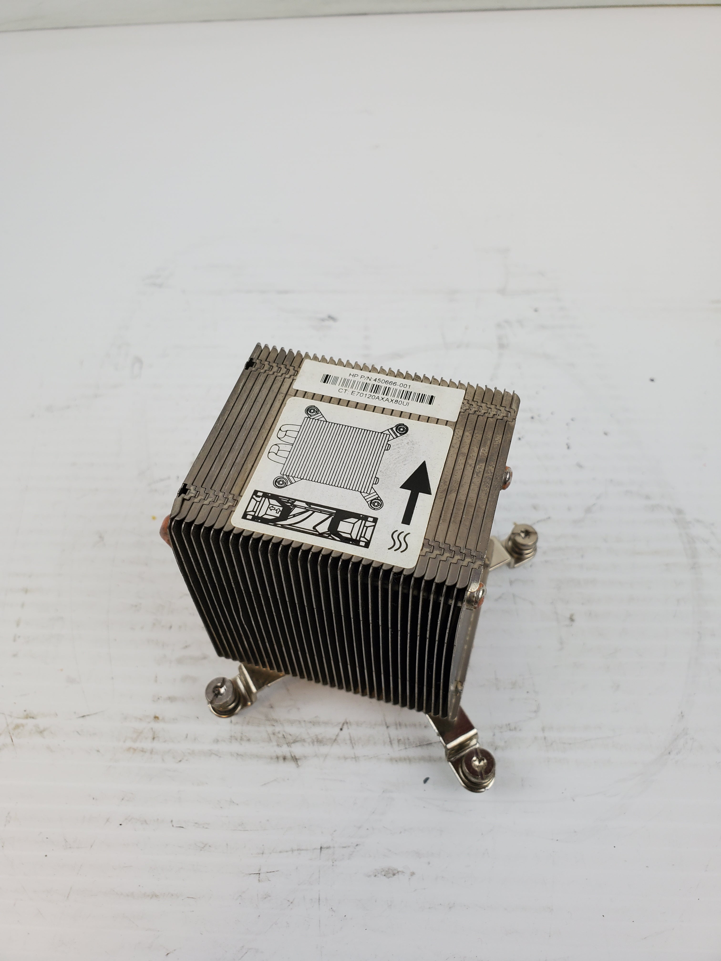 HP 450666-001 CPU Processor Heat Sink CT-E70120AXAX80UI