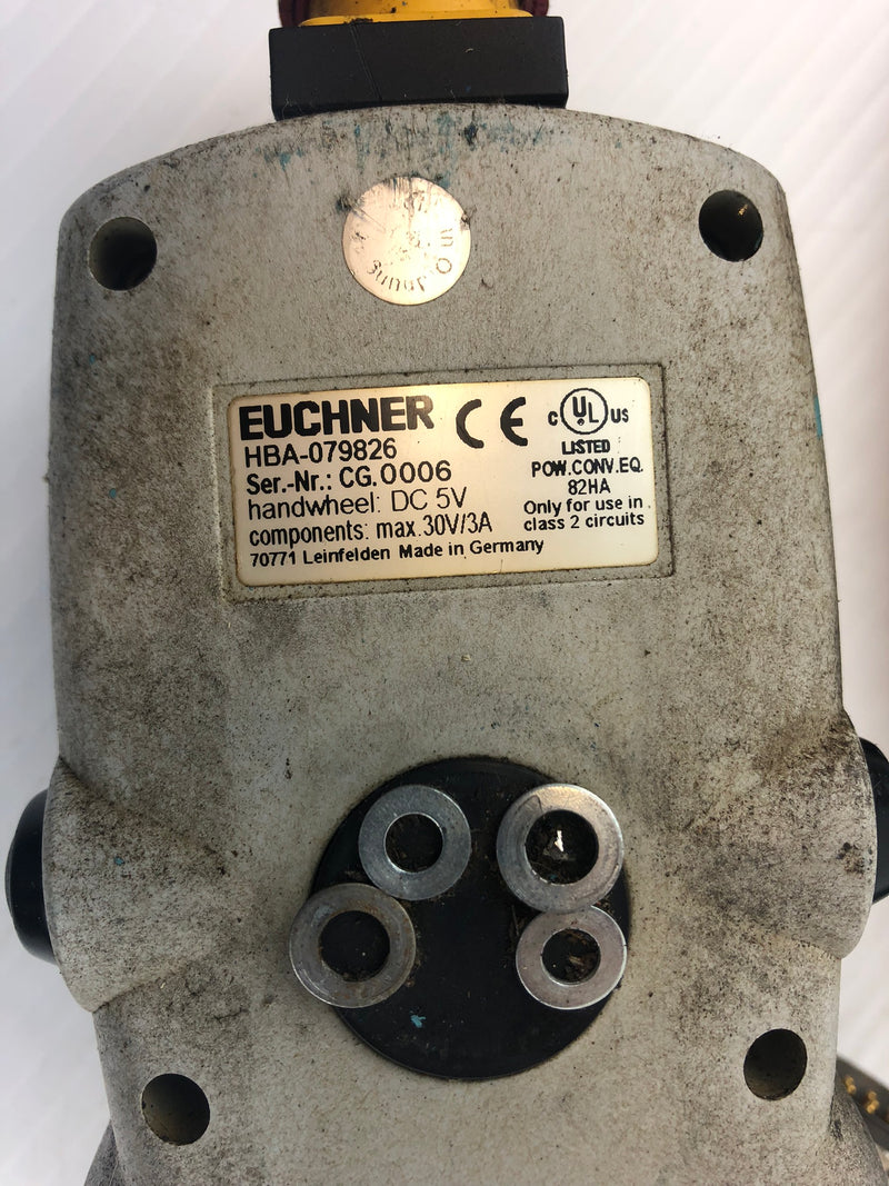 Euchner HBA-079826 Hand Held Pendant Handwheel - DC 5V
