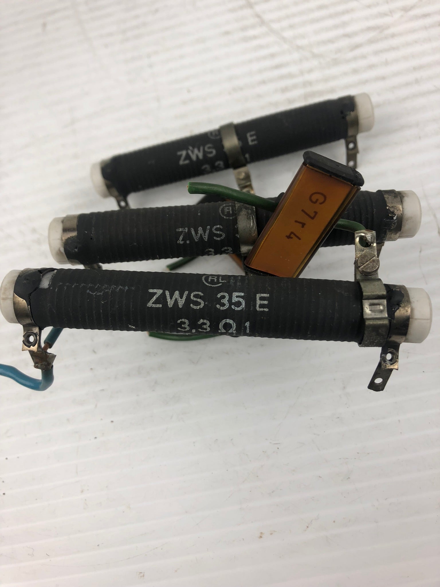 ZWS 35 E Resistor 3,3Ω1 406 (Lot of 3)