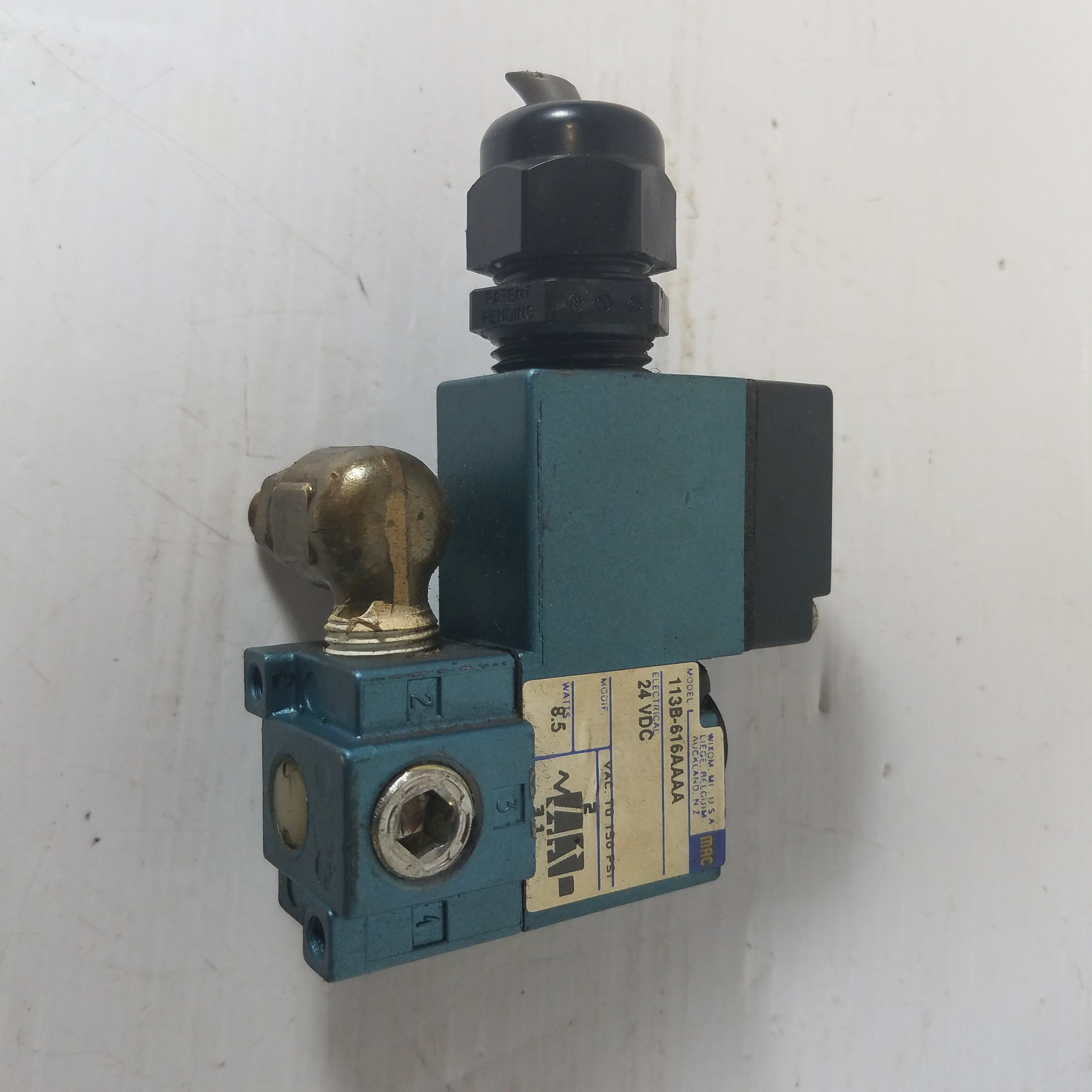 MAC 113B-616AAAA Solenoid Valve