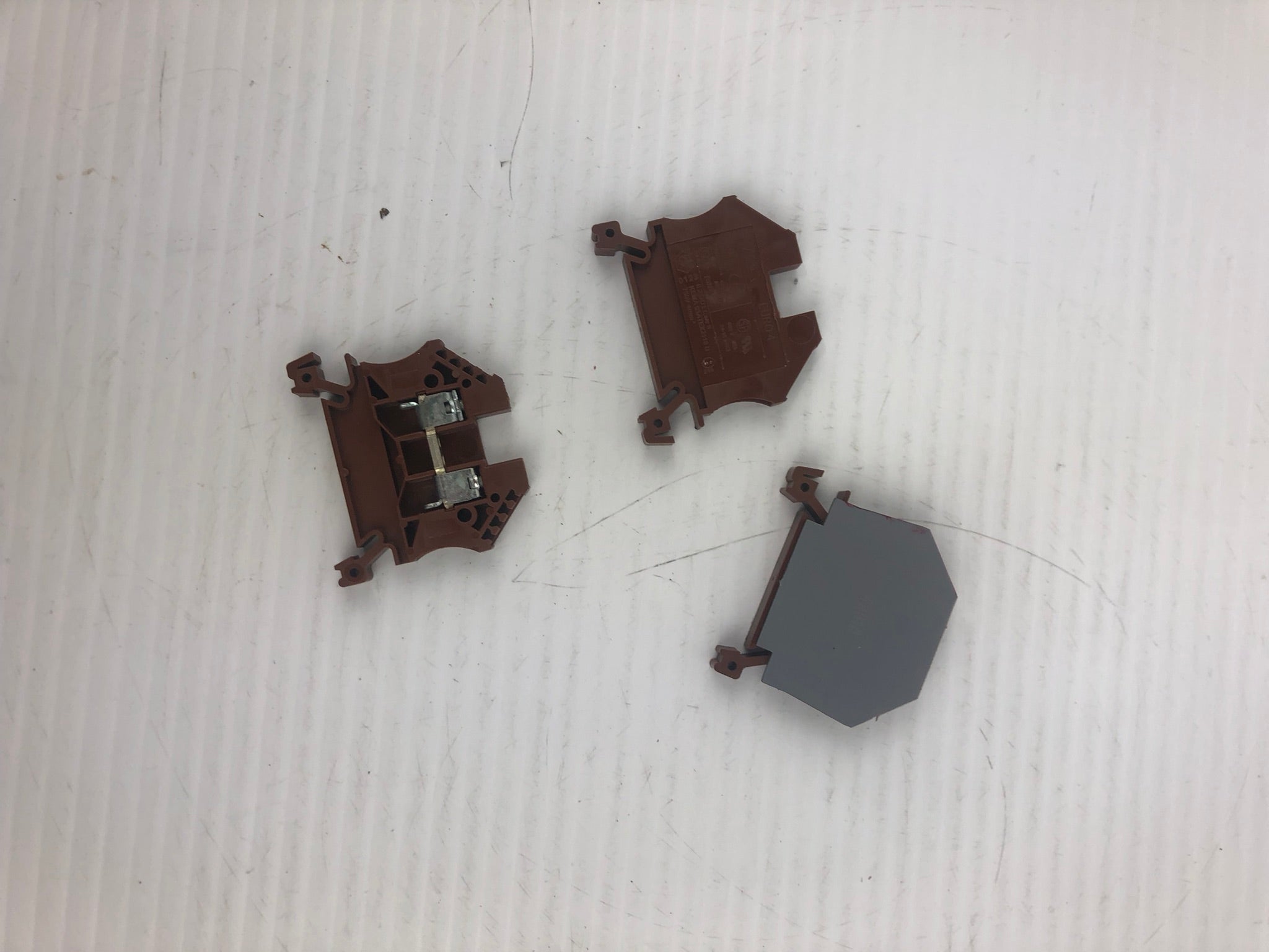 Morsettitalia Euro 4 DIN Rail Terminal Blocks - Lot of 3