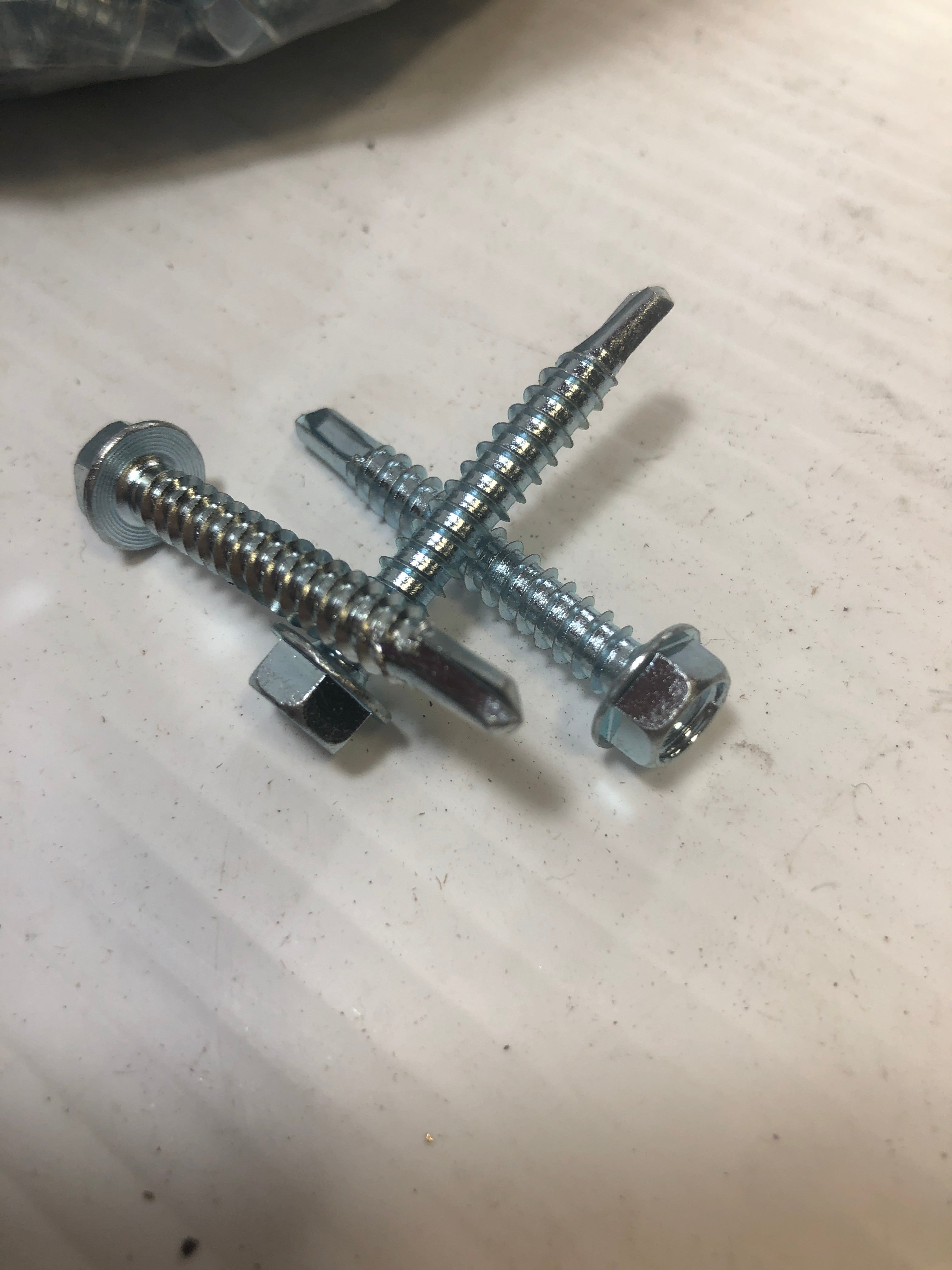 Stainless Steel Socket Head Cap Screws #12 Self Drilling 5314301 - Lot of 24